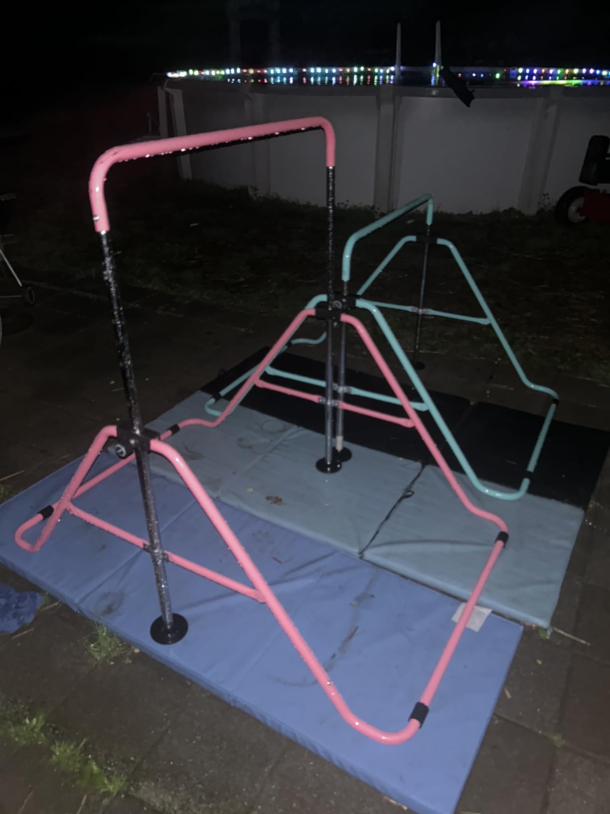 Fitvids Gymnastics Bar for Kids Height Adjustable Horizontal Kip Bar Folding Gymnastics Junior Training Bar customer photo 1