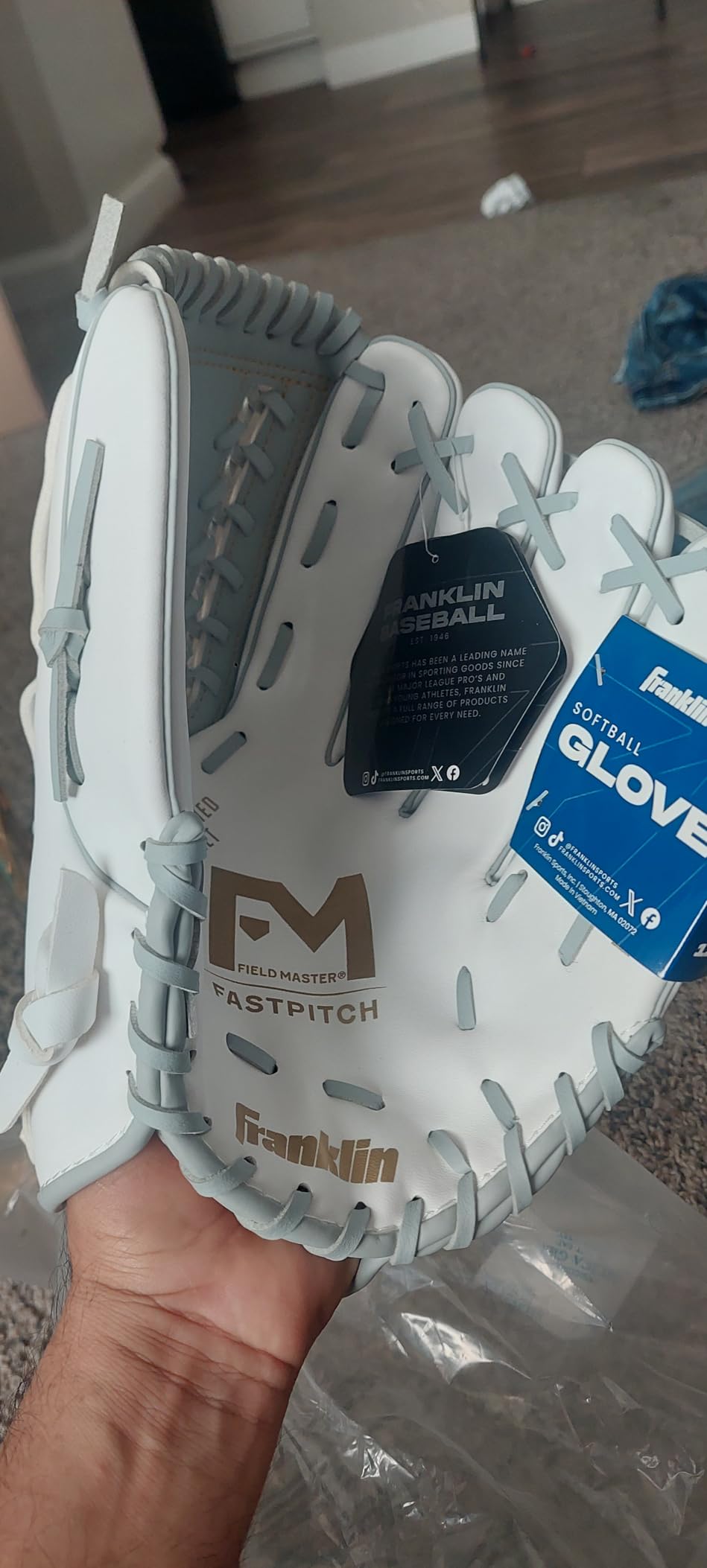 Franklin Sports Fastpitch Softball Glove - Field Master Fastpitch + Softball Mitt customer photo 1