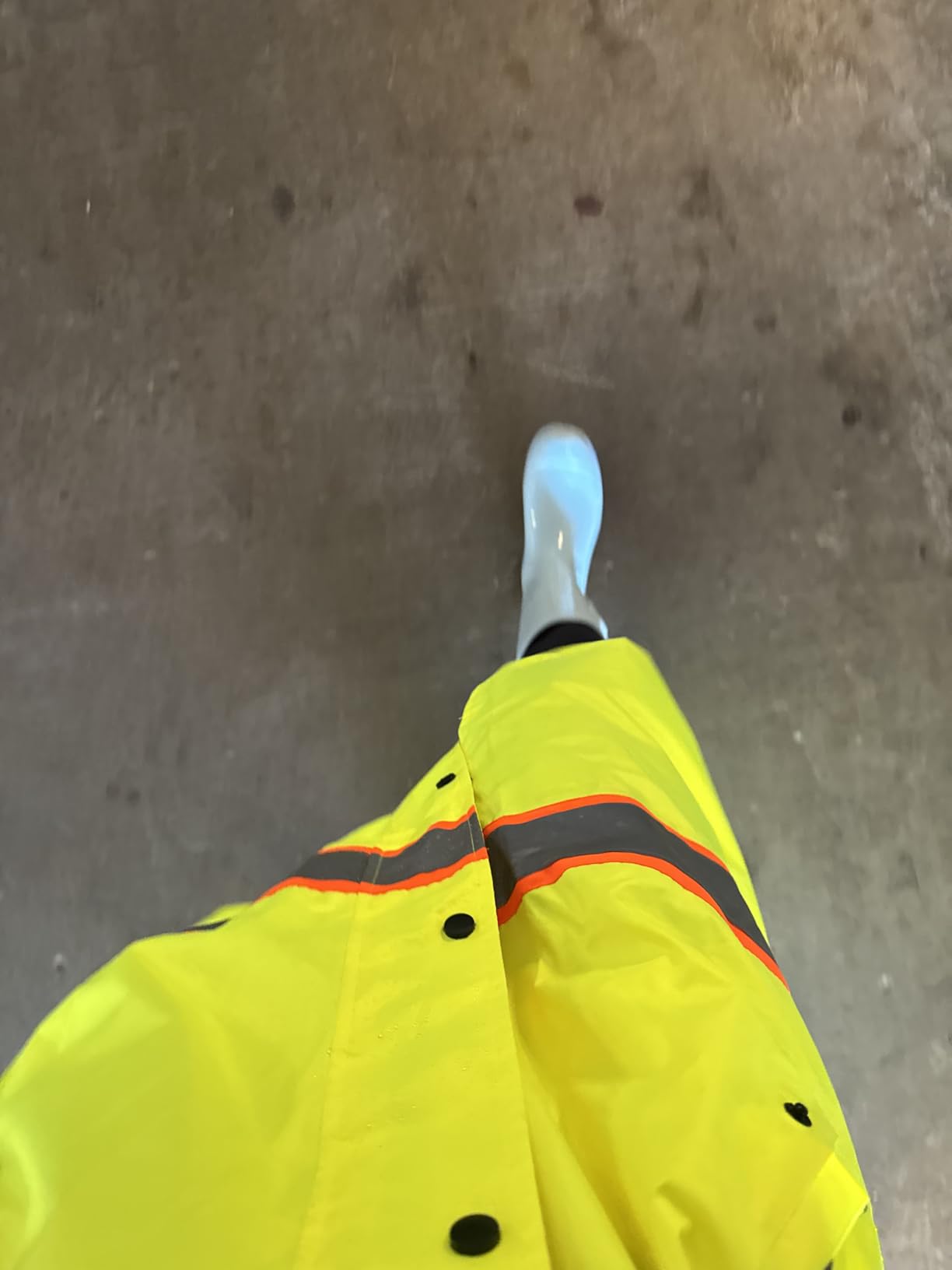 TICONN Reflective Rain Coat, Waterproof Hi Vis Safety Rain Jacket, Heavy Duty ANSI Class 3 High Visibility Trench Coat customer photo 1