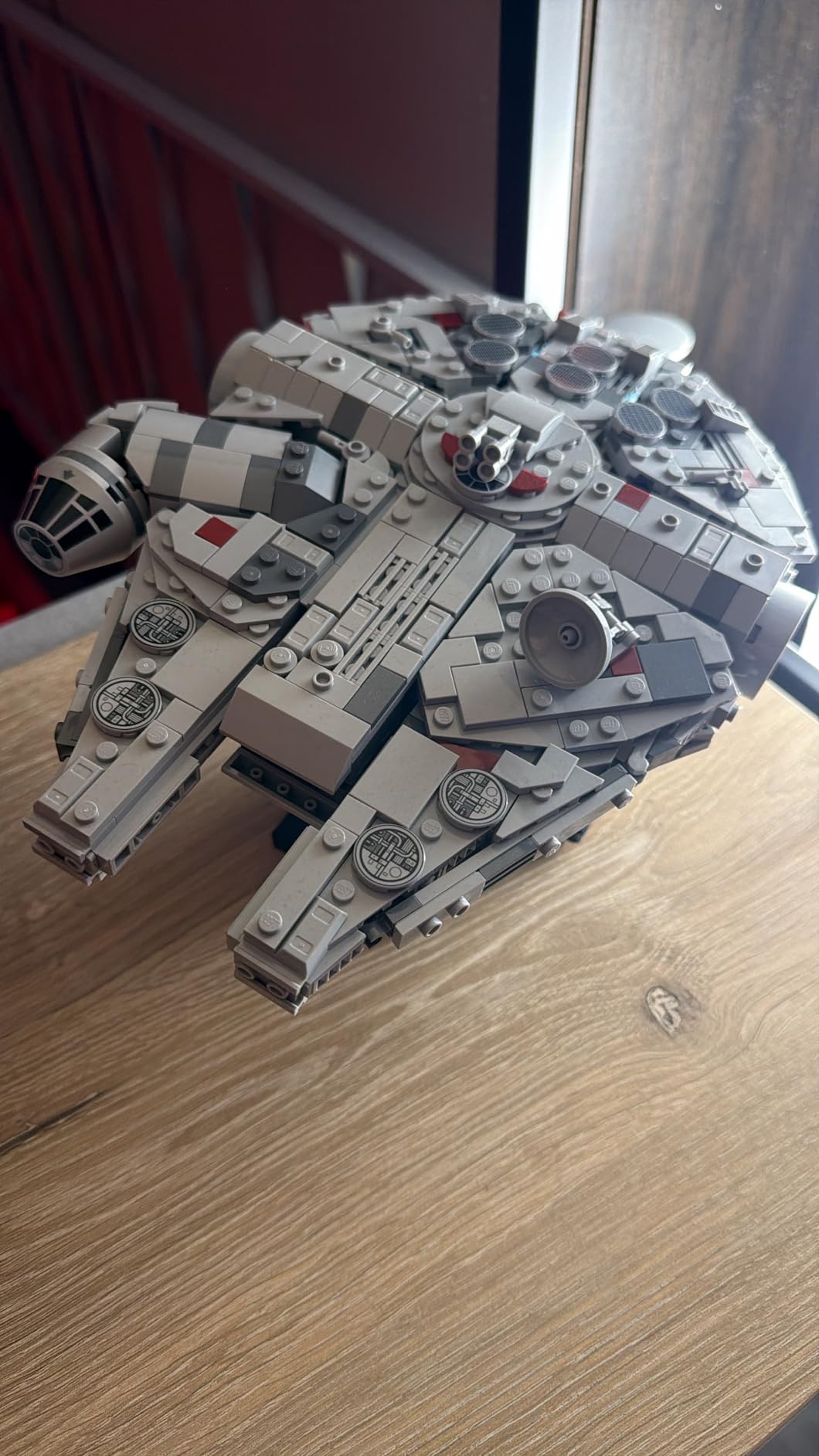 LEGO Star Wars Millennium Falcon 25th Anniversary Collectible - DIY Building Set for Adults, Ages 18+ - A New Hope Model with Display Stand - 75375 customer photo 2