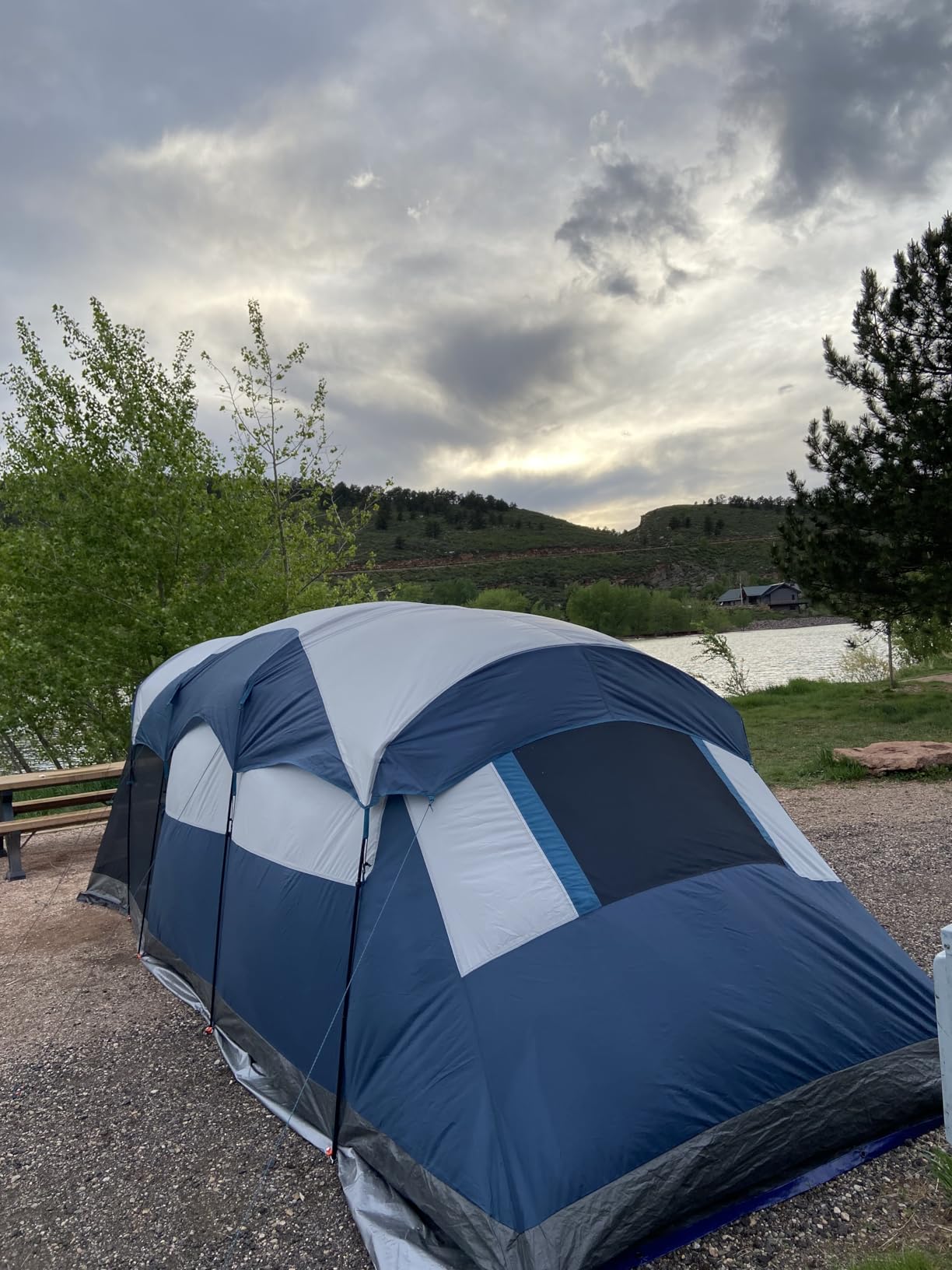 PORTAL 6/8/10 Person Family Camping Tent with Screen Room, Water Resistant Big Tunnel Tents with Rainfly, Large Family Tent for Camping customer photo 1