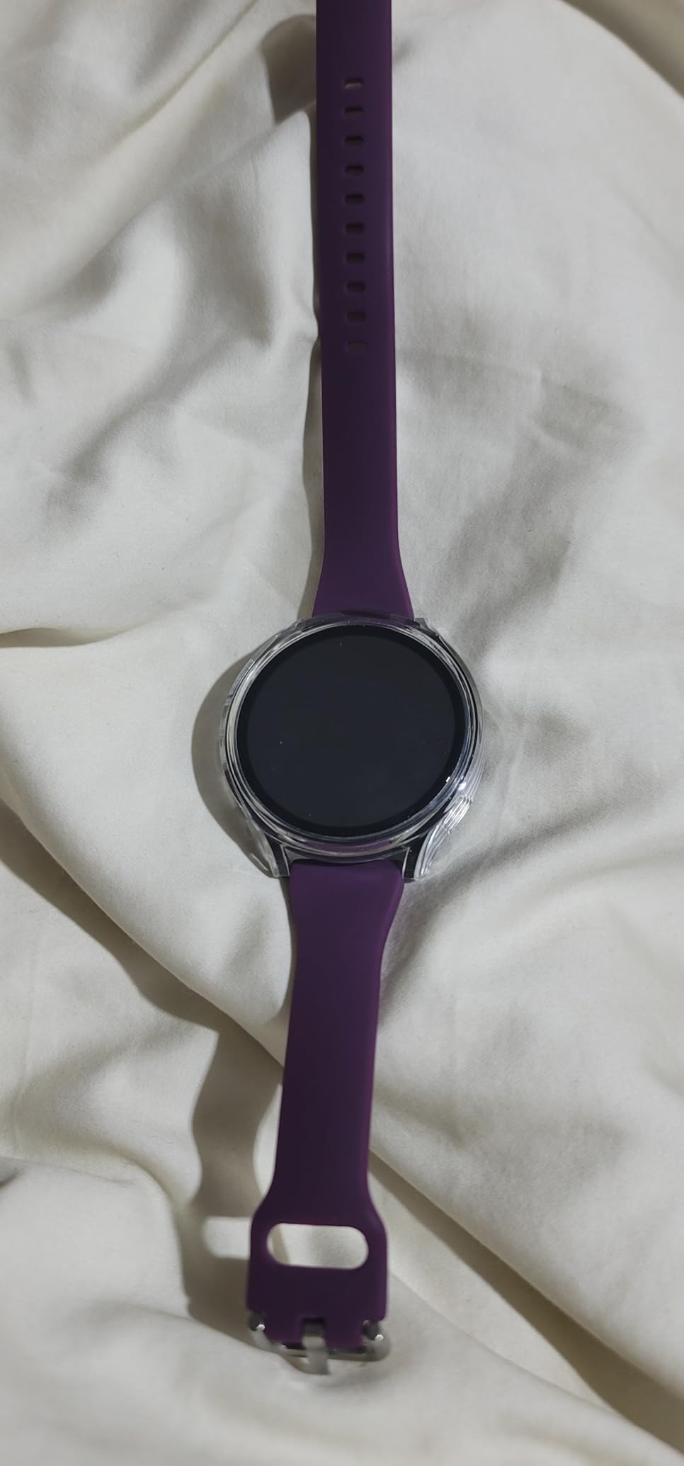 SAMSUNG Galaxy Watch 6 44mm Bluetooth Smartwatch w/ Fitness Tracker, Personalized HR Zones, Advanced Sleep Coaching, Heart Monitor, BIA Sensor, Biggest Screen, US Version, Graphite (Renewed) customer photo 1