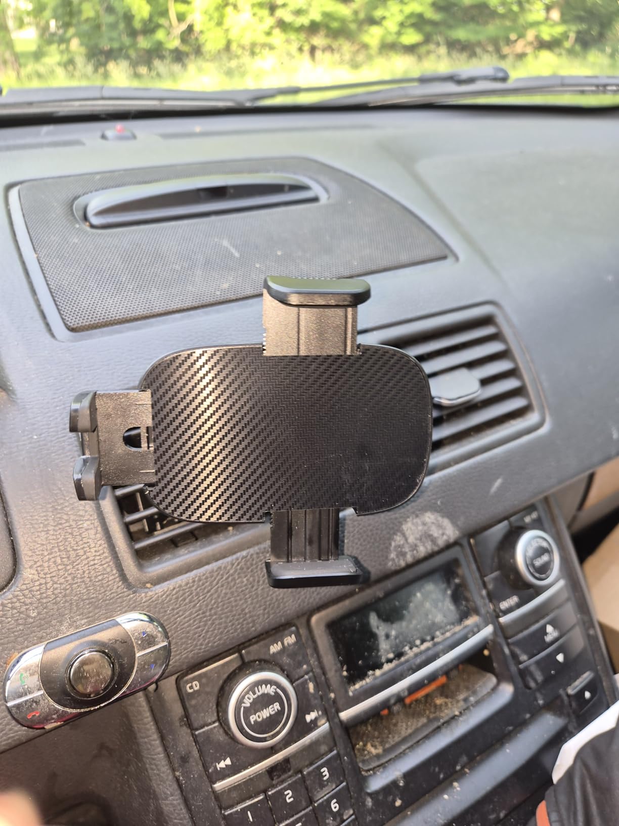 Qifutan Car Phone Holder Mount Phone Mount for Car Windshield Dashboard Air Vent Universal Hands Free Automobile Cell Phone Holder Fit for iPhone Smartphone Camera Mounts customer photo 1