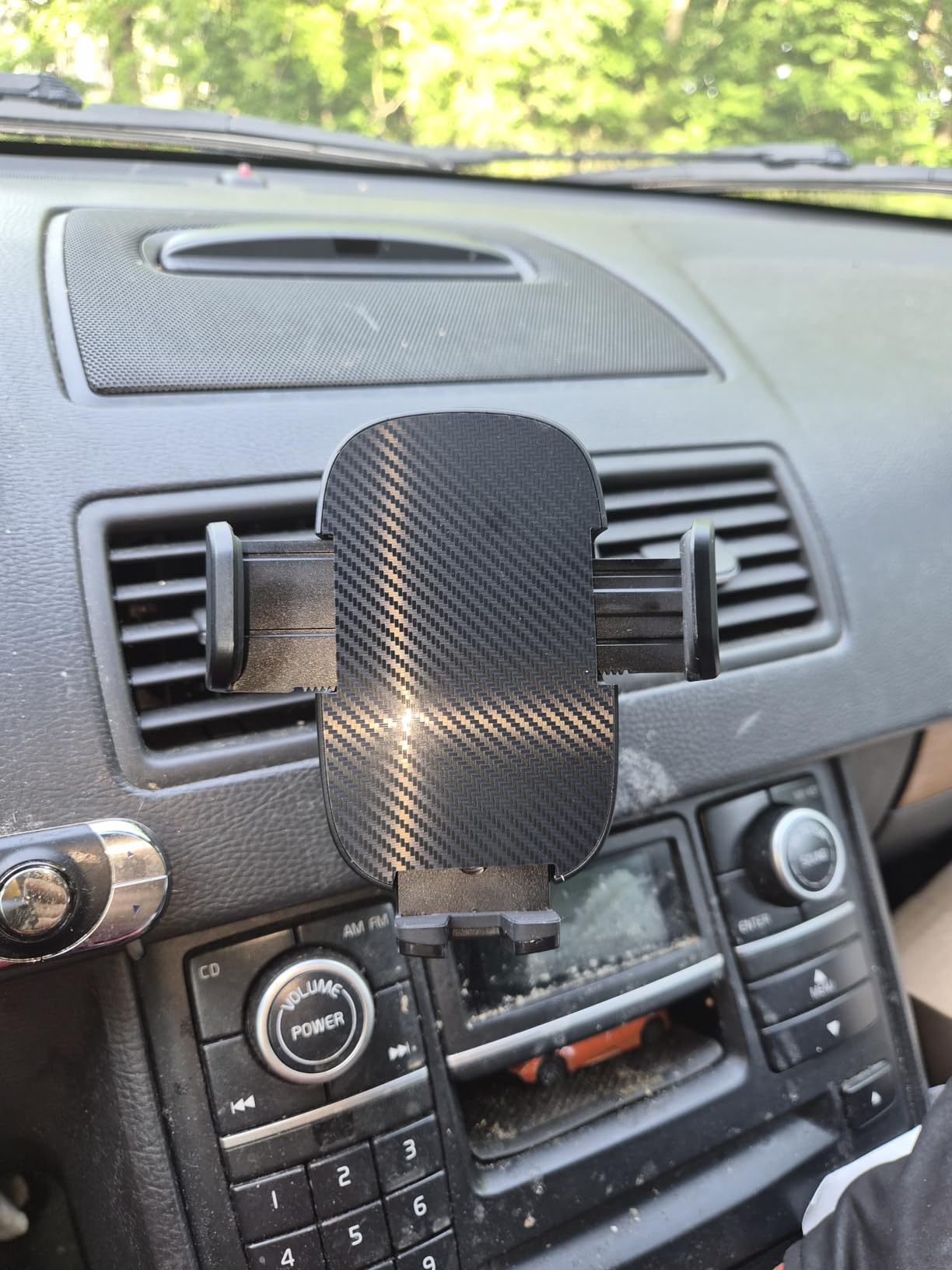 Qifutan Car Phone Holder Mount Phone Mount for Car Windshield Dashboard Air Vent Universal Hands Free Automobile Cell Phone Holder Fit for iPhone Smartphone Camera Mounts customer photo 2