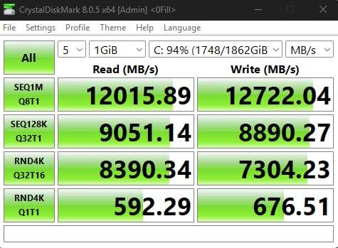 Crucial T500 PCIe Gen4 NVMe 2TB SSD, Up to 7,400MB/s, TLC NAND, Laptop & Desktop (PC) Compatible, for Creatives and Gamers, Solid State Drive - CT2000T500SSD8 customer photo 2