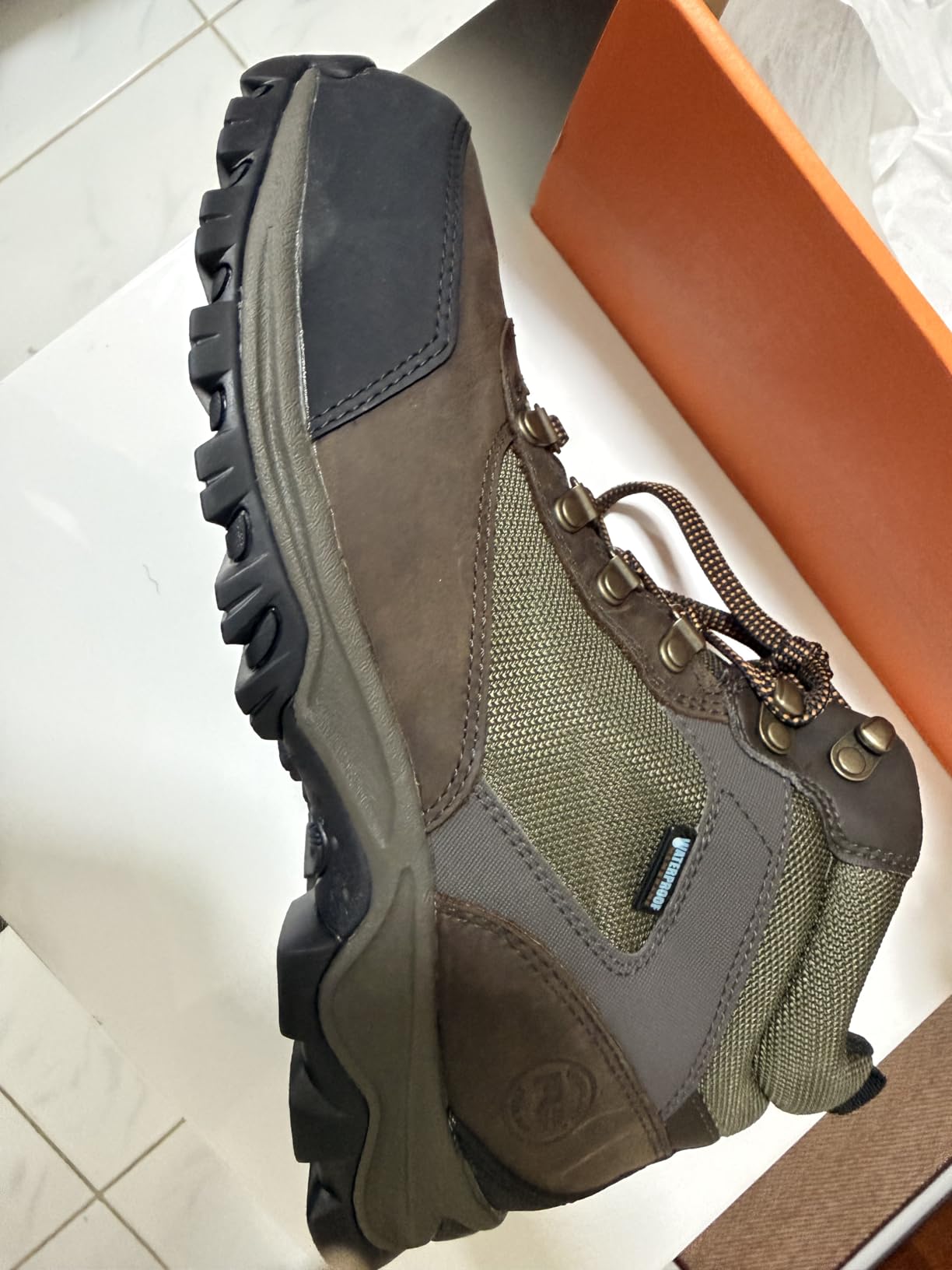 Timberland PRO Men's Keele Ridge Steel Safety Toe Waterproof Industrial Hiking customer photo 2