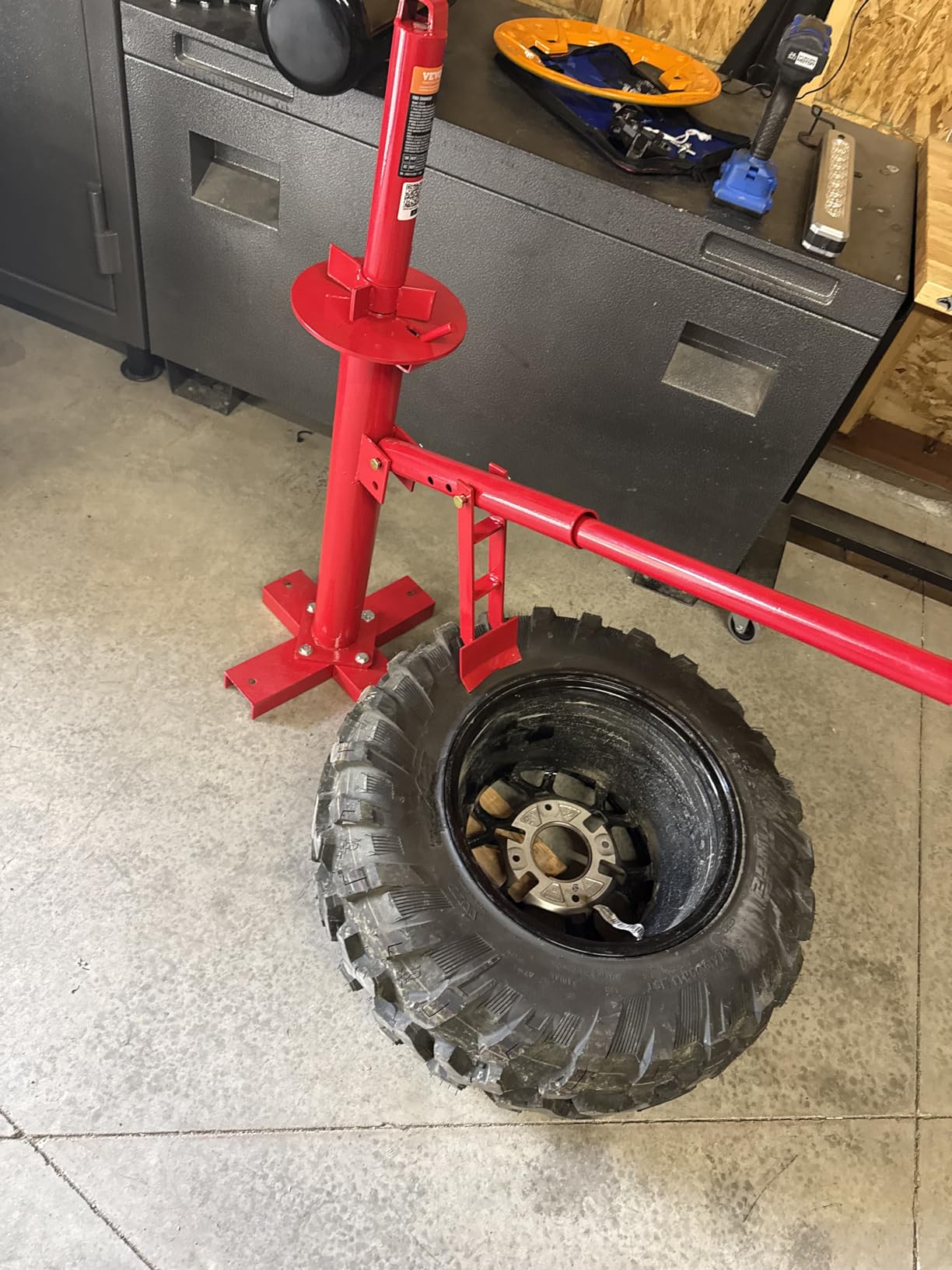 VEVOR Manual Tire Changer, Portable Hand Bead Breaker Mounting Tool for 8