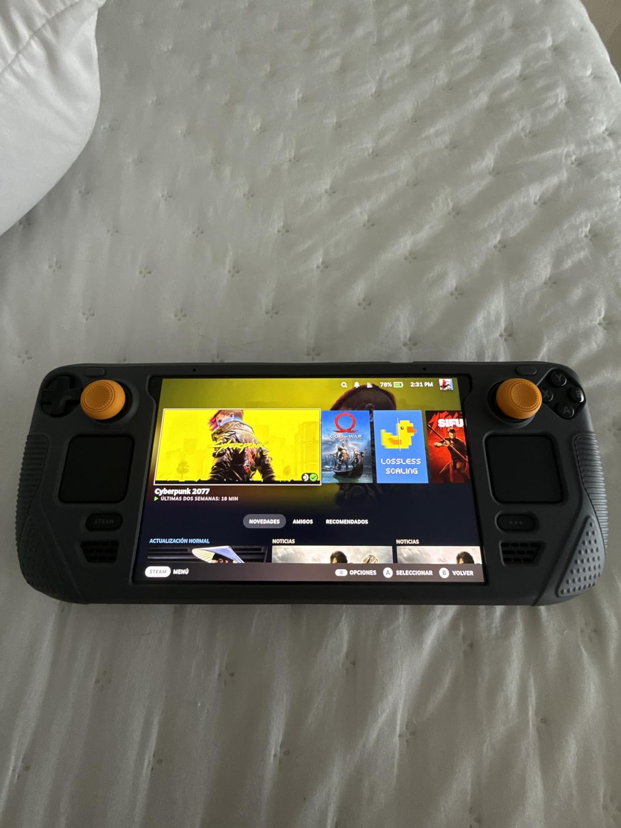 VALVE Steam Deck OLED 512GB SSD + 16GB RAM (International Version) - 7.4