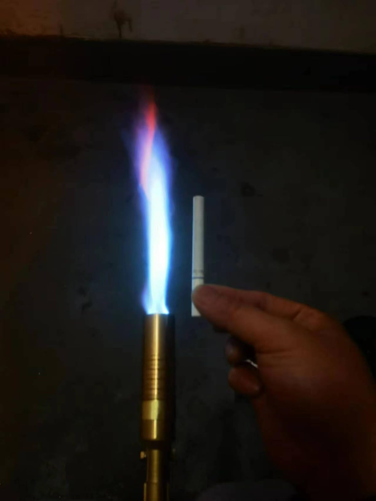 Propane Torch with 5ft Hose - 25,388 BTU Heavy Duty MAPP Gas Torch Kit, Full Brass Burner Head, Dual Flame Mode customer photo 1