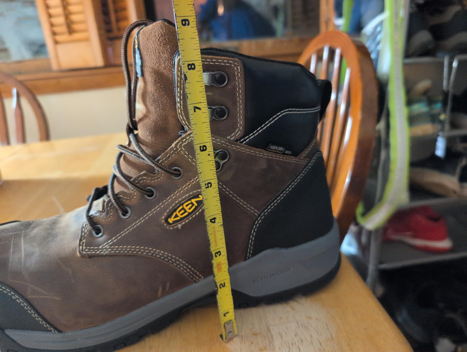 KEEN Utility Men's Evanston Composite Toe Waterproof Insulated Work Boots customer photo 1