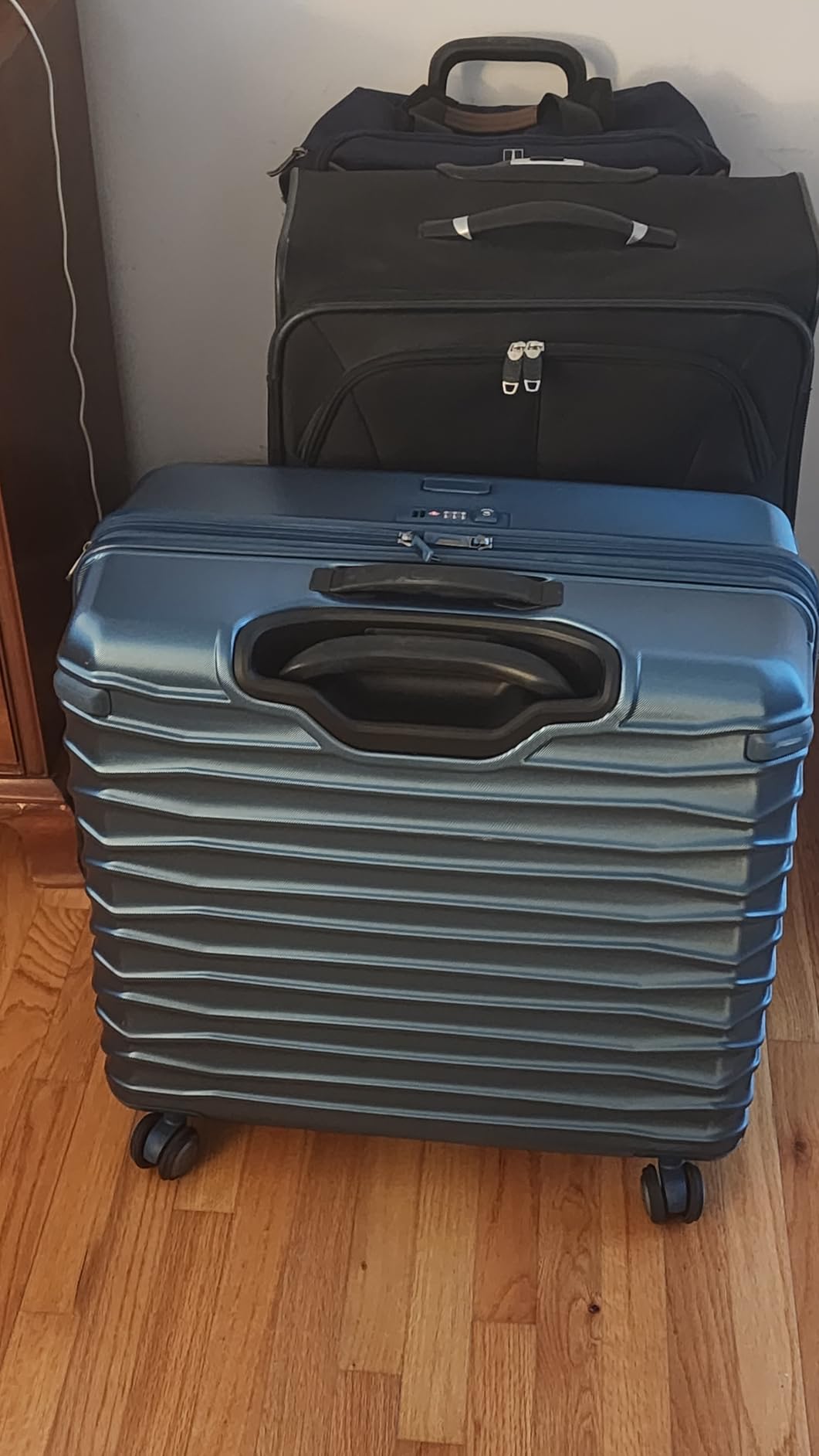 Samsonite Stryde 2 Hardside Expandable with Double Spinner Wheels, 2PC SET (22X14X9/LG), Deep Teal customer photo 1
