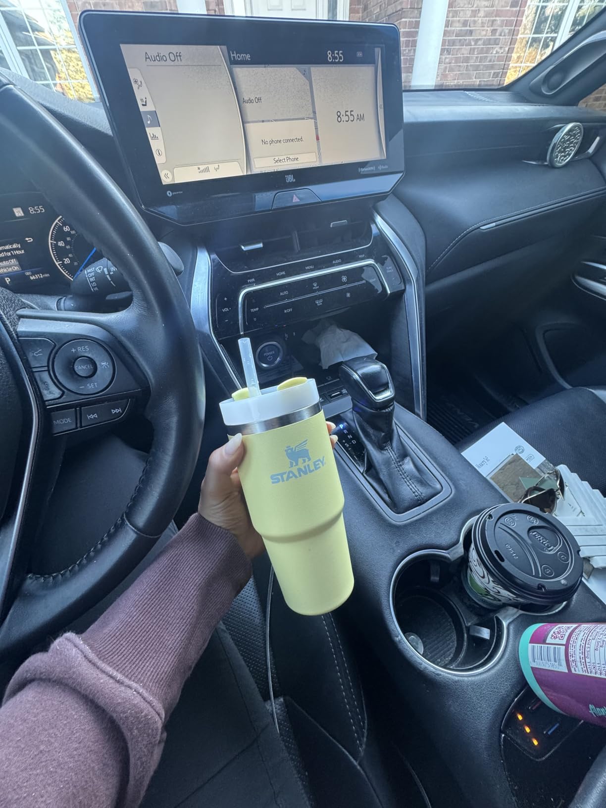Stanley Quencher H2.0 Tumbler with Straw 20 oz | Flowstate 3-Position Lid | Cup Holder Compatible for Travel | Insulated Stainless Steel Cup | BPA-Free | Frost customer photo 2
