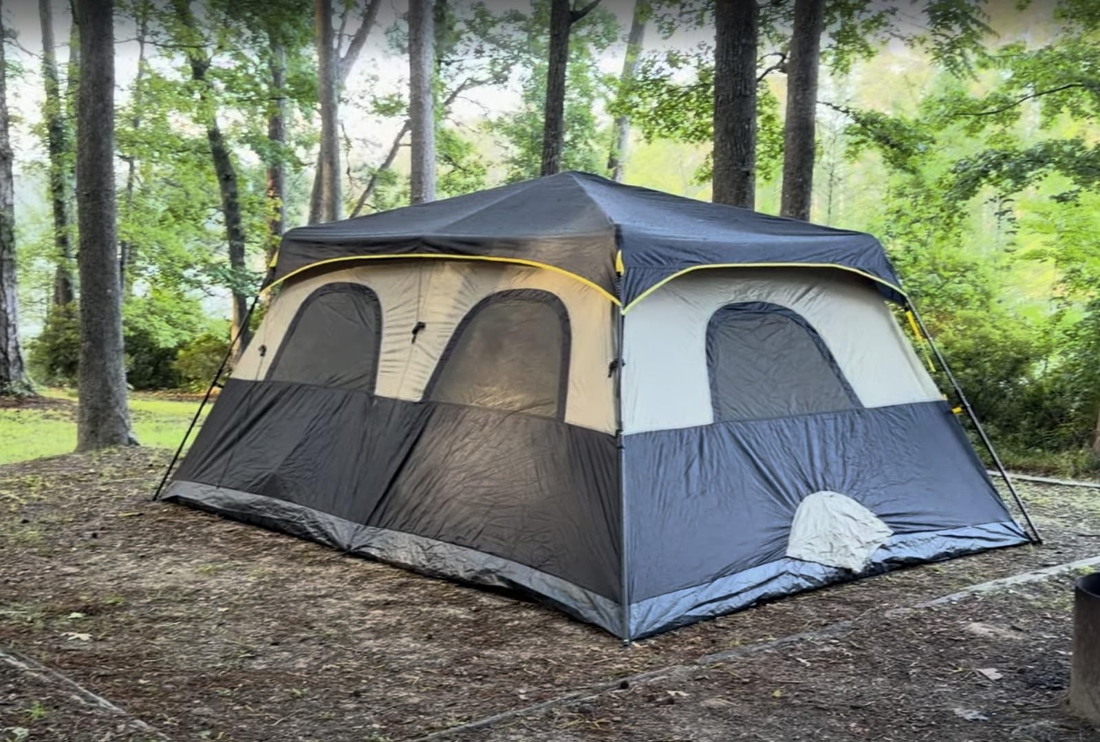 FanttikOutdoor Camping Tent 4/6/8/10 Person Instant Cabin Tent Setup in 60 Seconds with Rainfly & Windproof Portable with Carry Bag customer photo 2