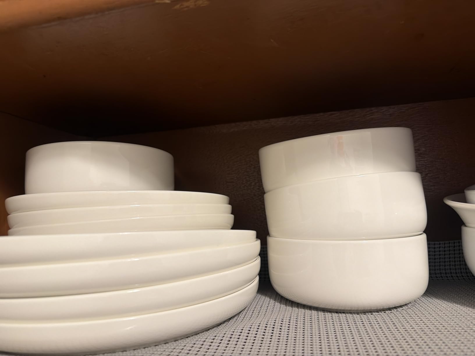 MALACASA 12 Pieces Porcelain Dinnerware Set, Chip Resistant Ceramic Dish Set, Service for 4, White, Series LUNA customer photo 1