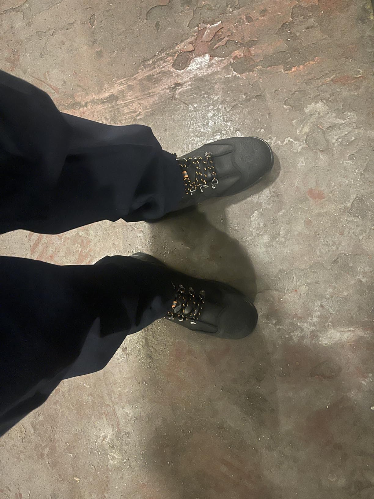 NINGO Men's Steel Toe Work Boots, Full Grain Leather, Oil and Slip Resistant, Puncture Proof Construction Boots customer photo 2