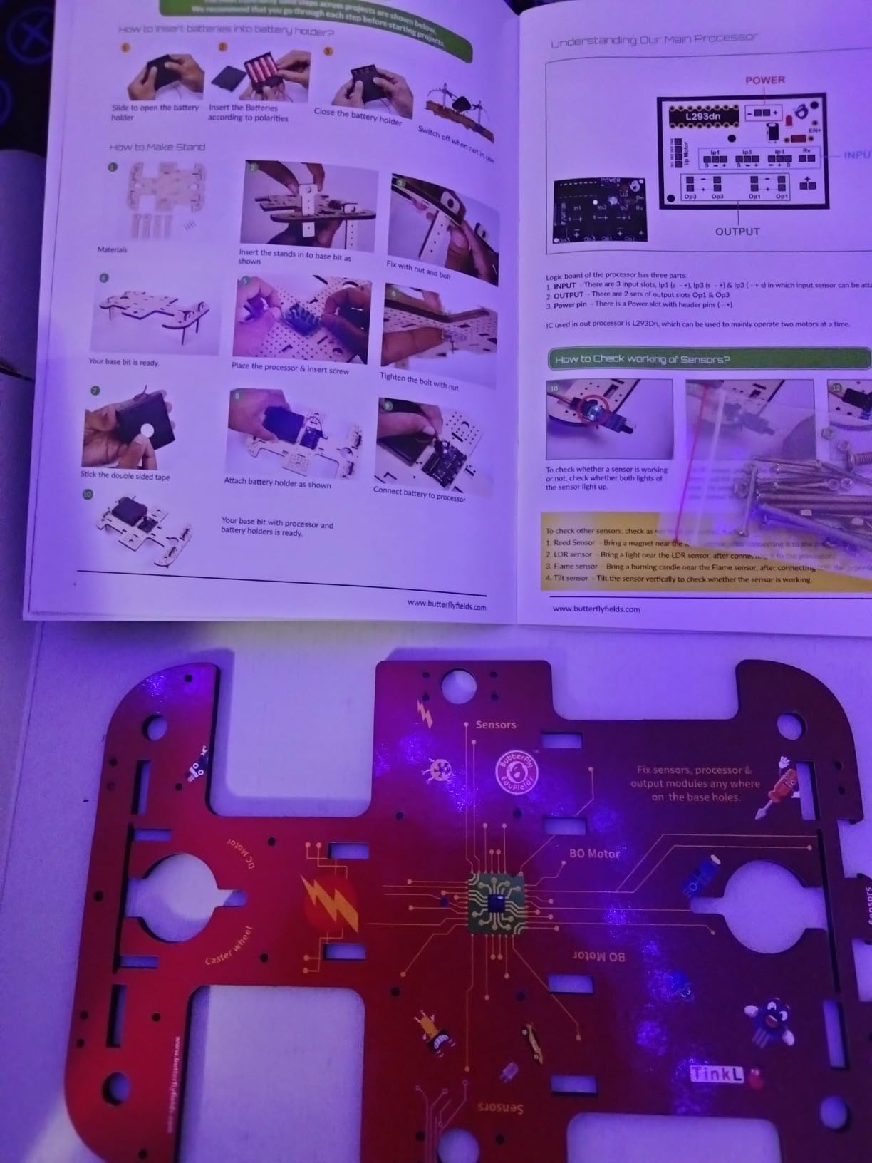 ButterflyEdufields 40in1 STEM Robotics Kits for Kids 8-12 Years | DIY Robots Projects for Kids with Electronics Board & Sensors | Best Educational Homeschooling Gift for 8 10 12 Years | 100+ Parts customer photo 1