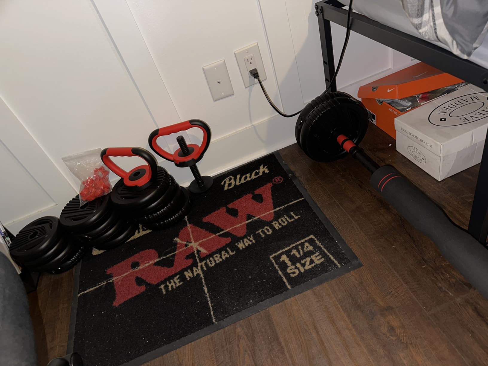 Adjustable Dumbbells, 20/30/45/70/90lbs Free Weight Set with Connector, 5 in1 Dumbbells Set customer photo 1