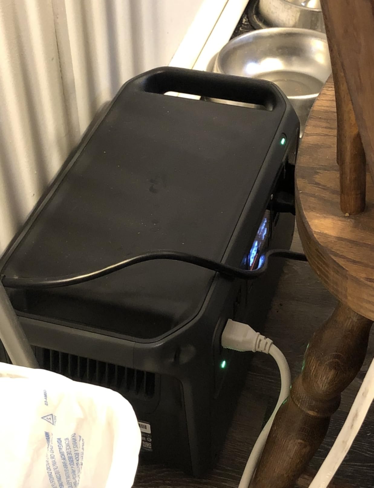 DJI Power 1000 Portable Power Station, 1024Wh LiFePO4 Battery, 2200W (Peak 2600W) AC/140W USB-C Output, 23db Ultra-Silent, Solar Generator For Home Backup, Camping customer photo 1