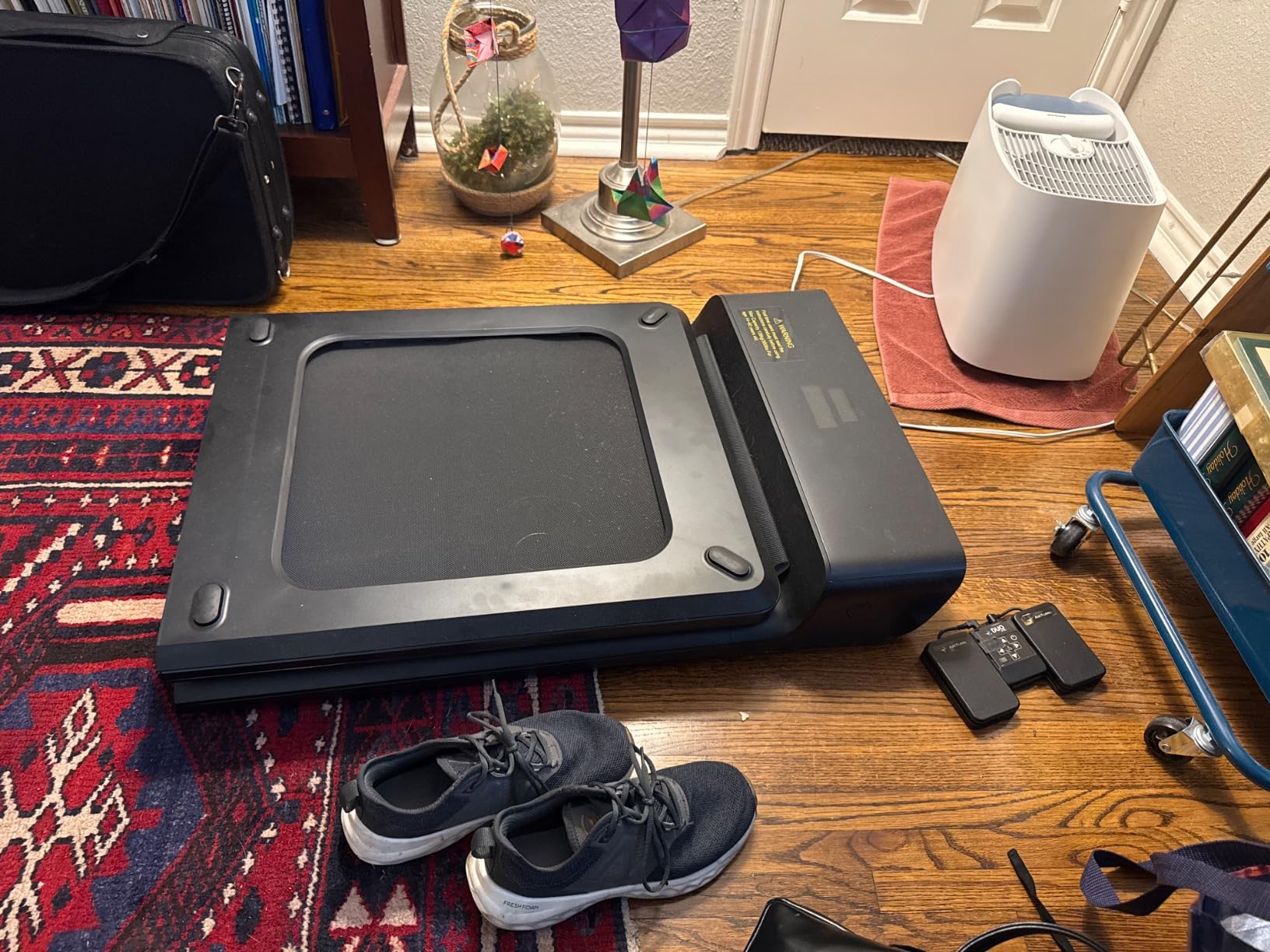WALKINGPAD Foldable Walking Pad Treadmill for Home Office, Under Desk Treadmill with Adaptive Speed Control, Compact Design for Small Spaces, No Assembly Needed customer photo 1