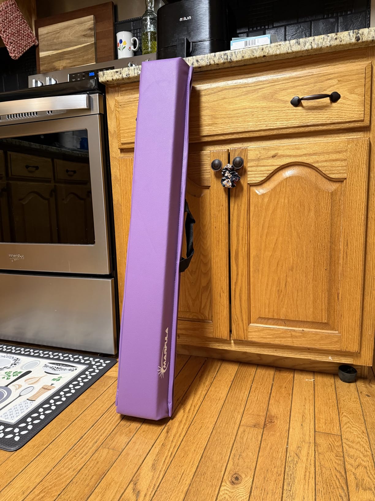 MARFULA 6 FT / 8 FT / 9 FT / 10 FT Folding Gymnastic Balance Beam for Kids with Carry Bag for Home and Club Use customer photo 1
