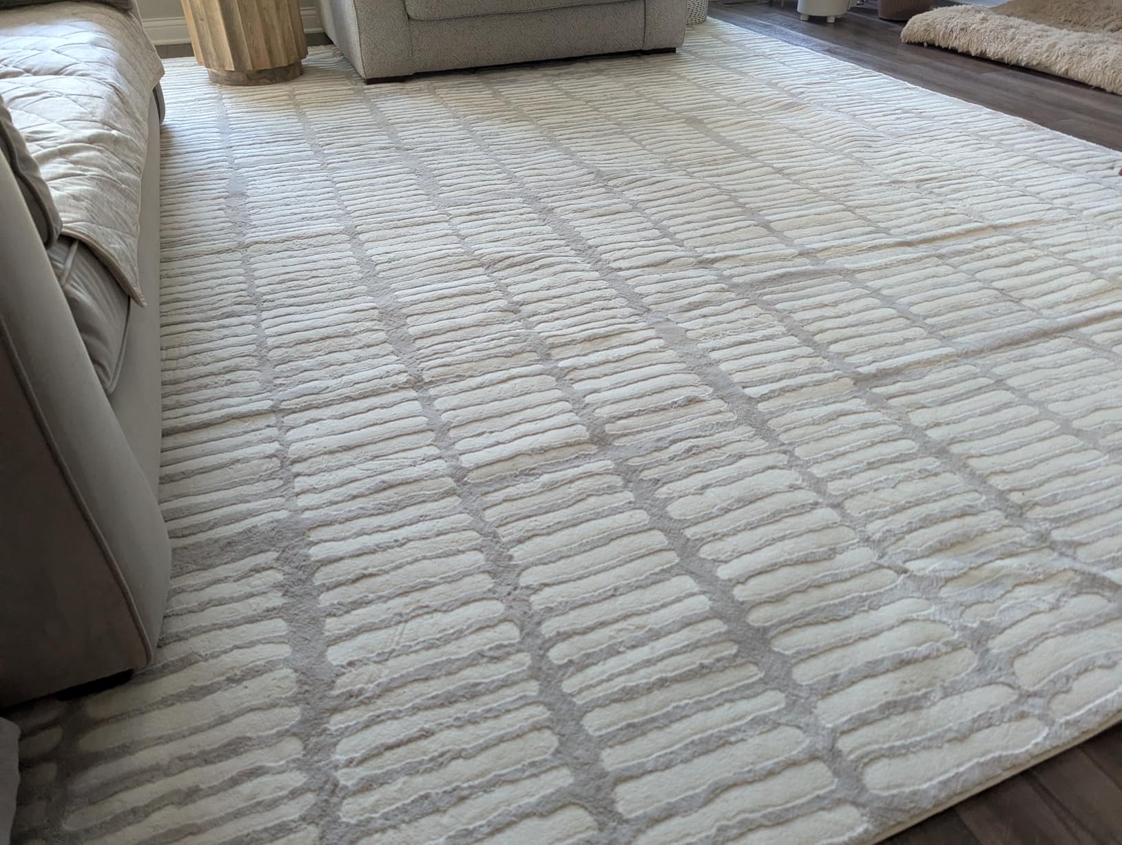 Nuloom Kailani Green, 8' x 10', Geometric, Soft and Cozy, High Traffic, Stain Resistant, Easy Clean, Durable Washable Area Rug for Bedroom, Living Room, Dining Space, Den, Foyer, Entryway customer photo 2
