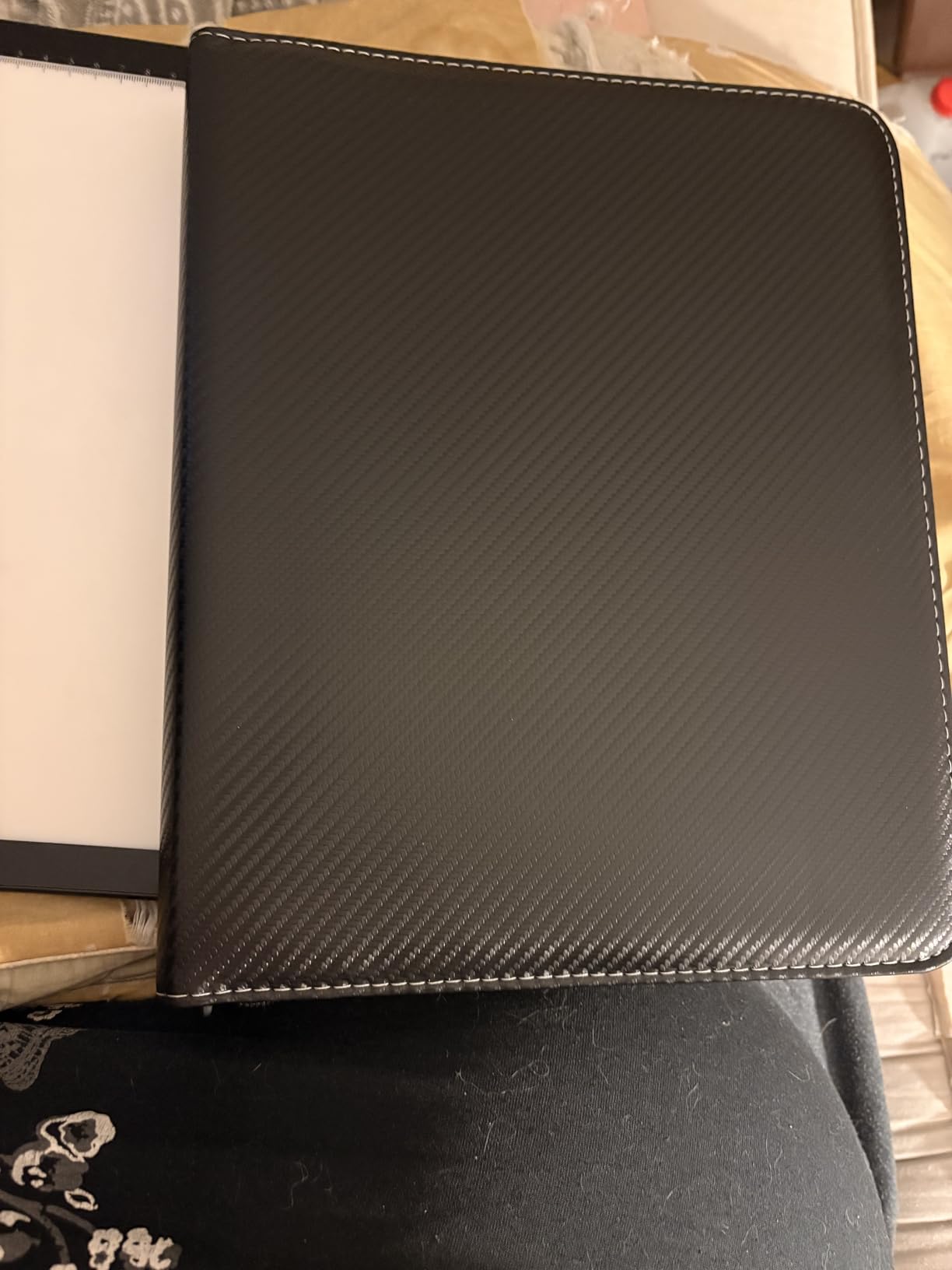 Trading Card Binder with Sleeves 9 Pocket Premium 720 Double Sided Pocket PU Card Collection Binder, Collectible Albums Card Folder for MTG, TCG, Sports Cards customer photo 1