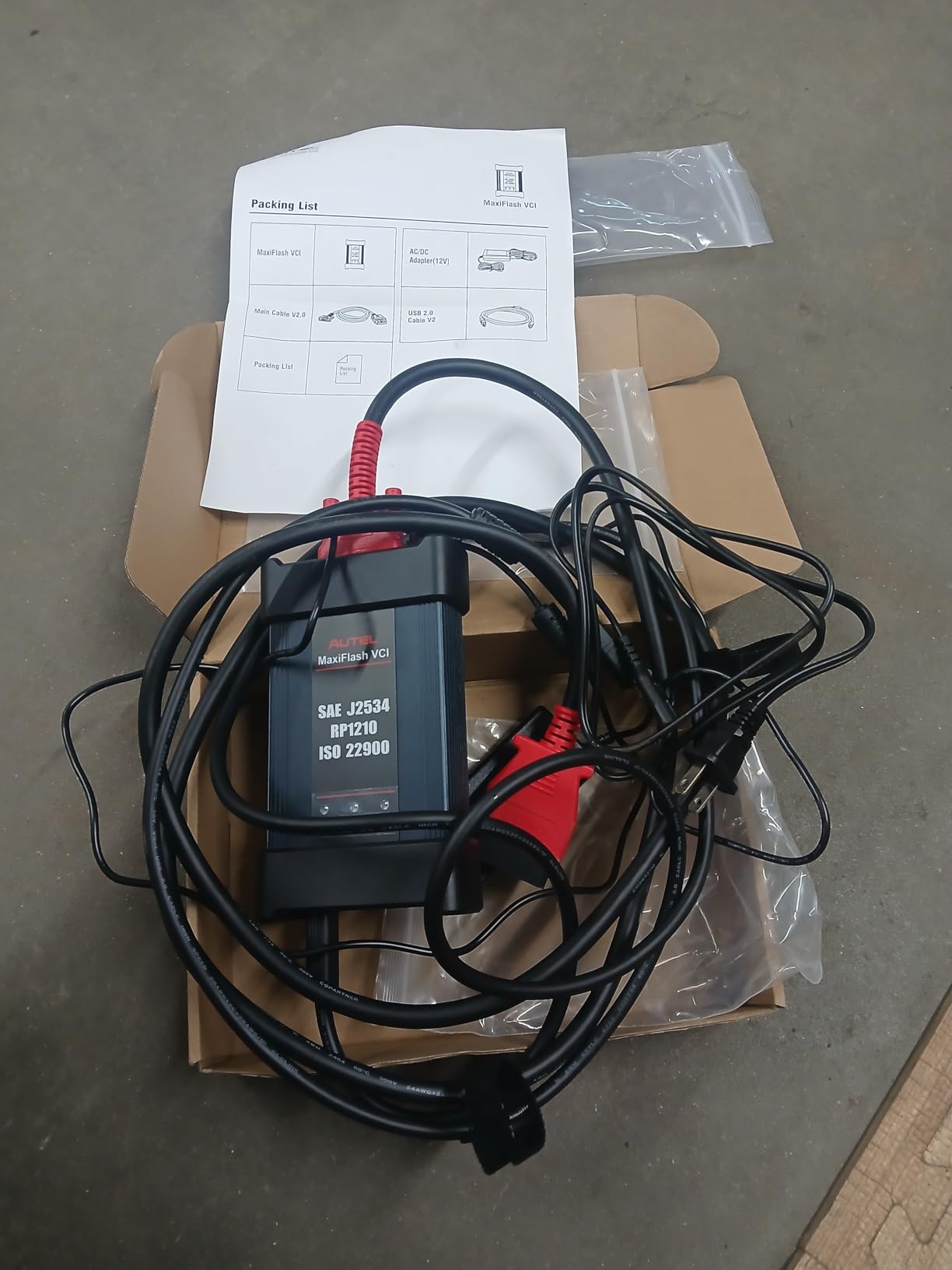 Autel J2534 Pass-Thru Programmer, 2026 OEM Reprogramming Diagnostic Tool, Pro 2.0 Ver. of MaxiFlash Elite, Support J2534/D-PDU/CAN FD/DoIP Protocols, Work with OE Tools & Ultra Lite Elite II PRO customer photo 1