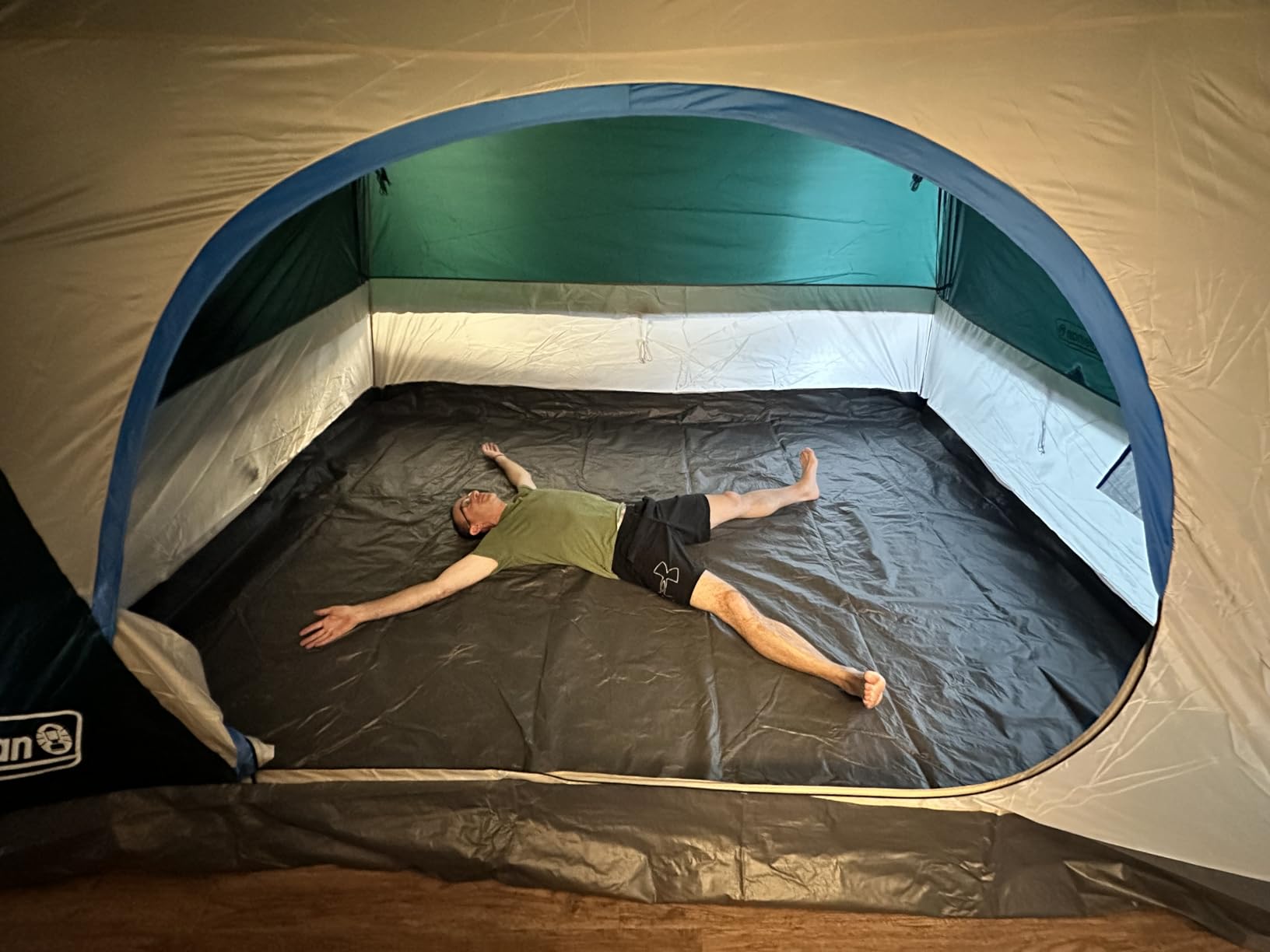 Coleman Skydome Tent with 5 Minute Setup, 2/4/6/8-Person Weatherproof Tent with Rainfly & Carry Bag, 20% More Headroom customer photo 2