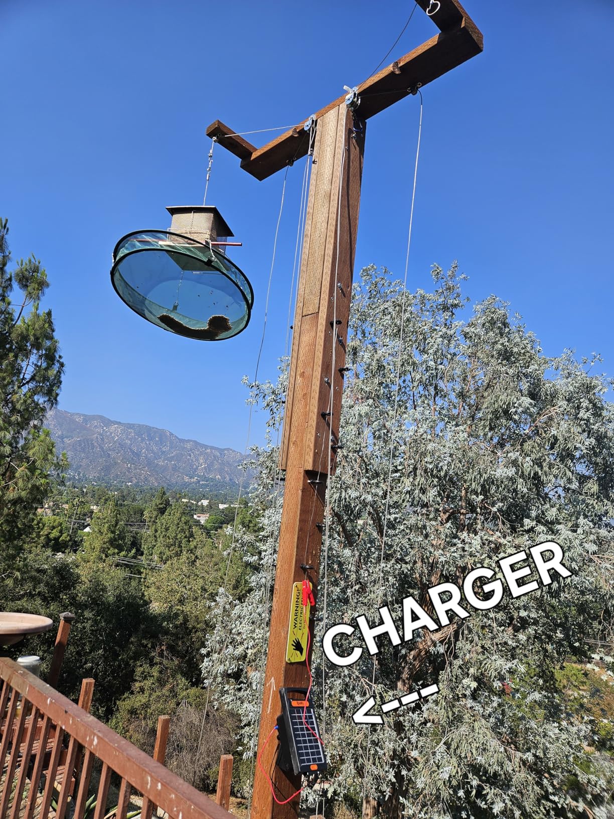 24 Hour Solar Electric Fence Charger, 10 Miles, Up to 10200v Output Range Electric Fence Charger, 0.18J Portable Energizer with Solar Panel for Livestock & Predator Protection customer photo 2