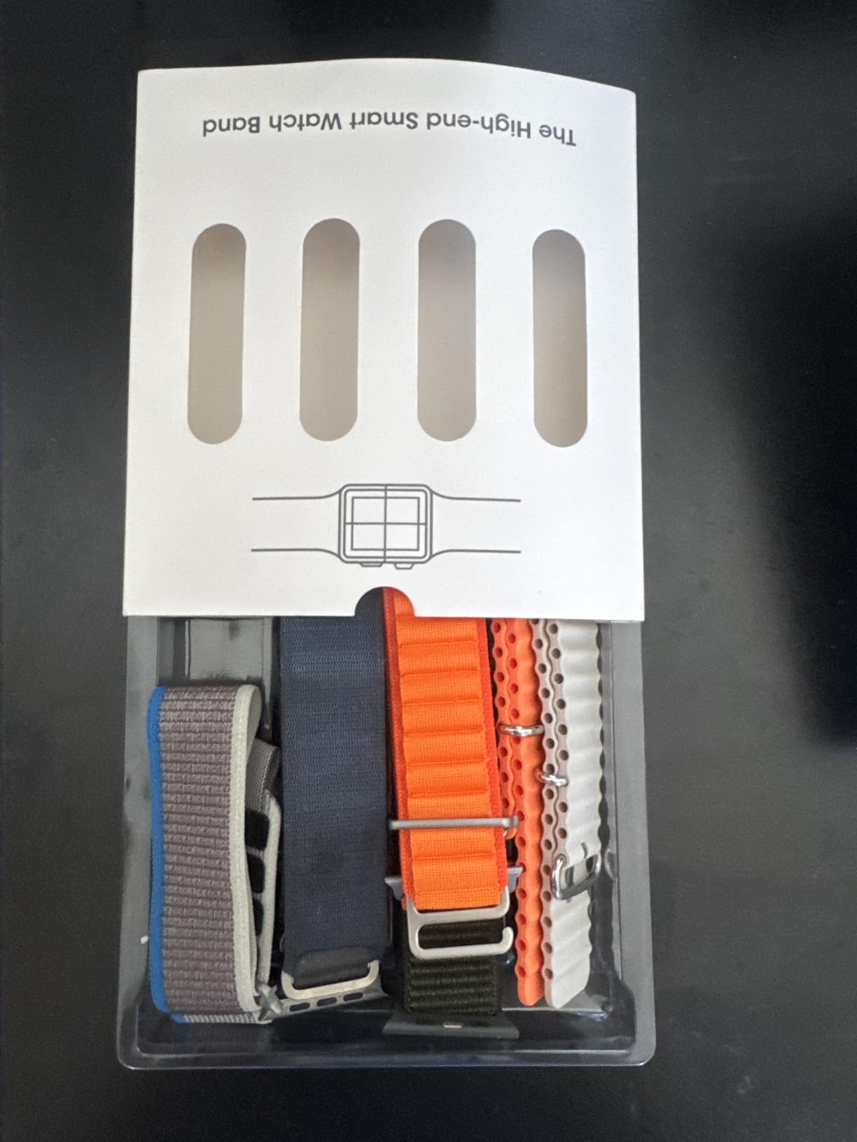 8 Pack Compatible with Apple Watch Ultra 3/2 Band 49mm 46mm 45mm 44mm 42mm - Breathable Trail Loop+Alpine Loop+Ocean+Nylon Sport Loop customer photo 1