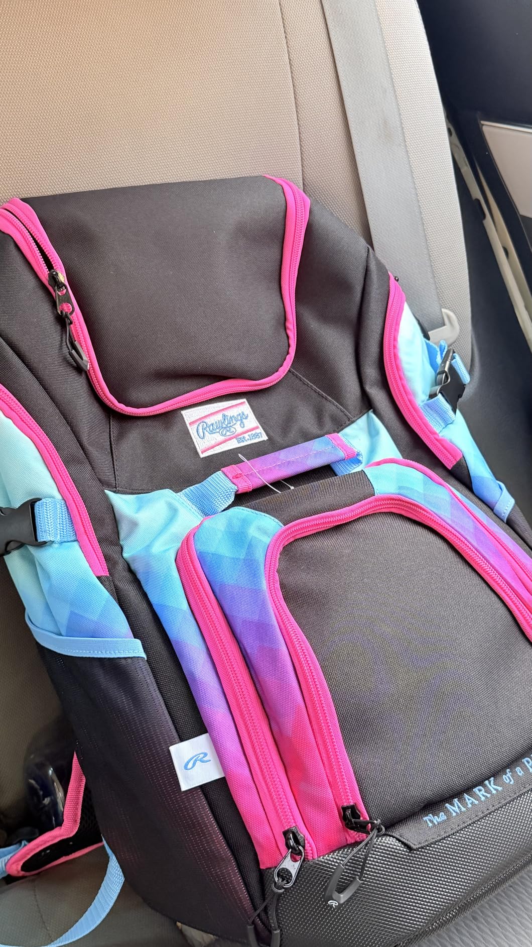 Rawlings | Franchise 2.0 Player's Backpack | Baseball & Softball | Multiple Colors | Baseball/Softball customer photo 1