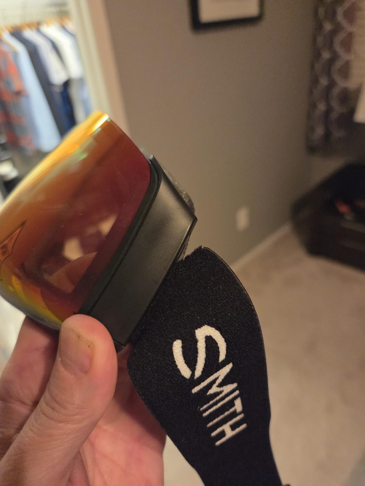 SMITH 4D MAG Snow Goggles - Adult Ski & Snowboarding Goggles with Everyday Lens & BirdsEye Vision - for Men & Women customer photo 2