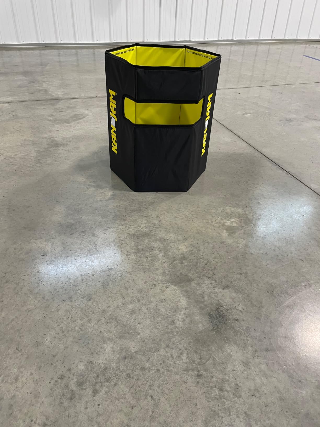 Kan Jam Foldable Travel Disc Toss Game - Black & Yellow, Standard, Nylon - Portable All-Weather Beach Games - Built-in Scoring for Tailgate Essentials - Easy Setup for Yard Fun customer photo 2