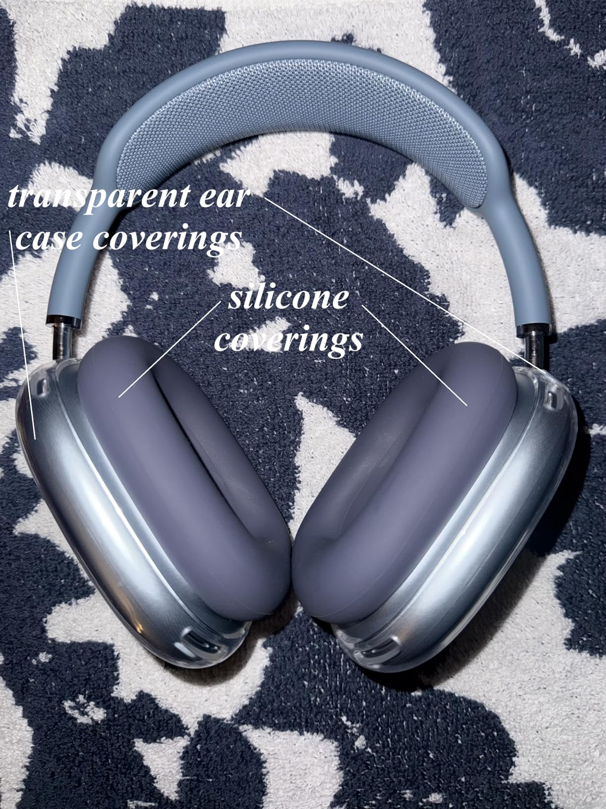 AirPods Max Wireless Over-Ear Headphones, Pro-Level Active Noise Cancellation, Transparency Mode, Personalized Spatial Audio, USB-C Charging, Bluetooth Headphones for iPhone - Midnight customer photo 1