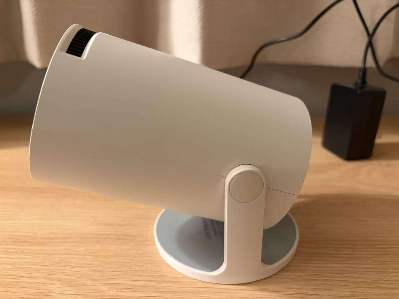 Mini Portable Projector 4K WiFi 6 BT 5.2 Upgraded Portable Projector Full HD Supported for Phone /PC /TV /HDMI /PS5 /Laptop Auto Keystone Home Theater 180 Rotation [Built-in App] White customer photo 2