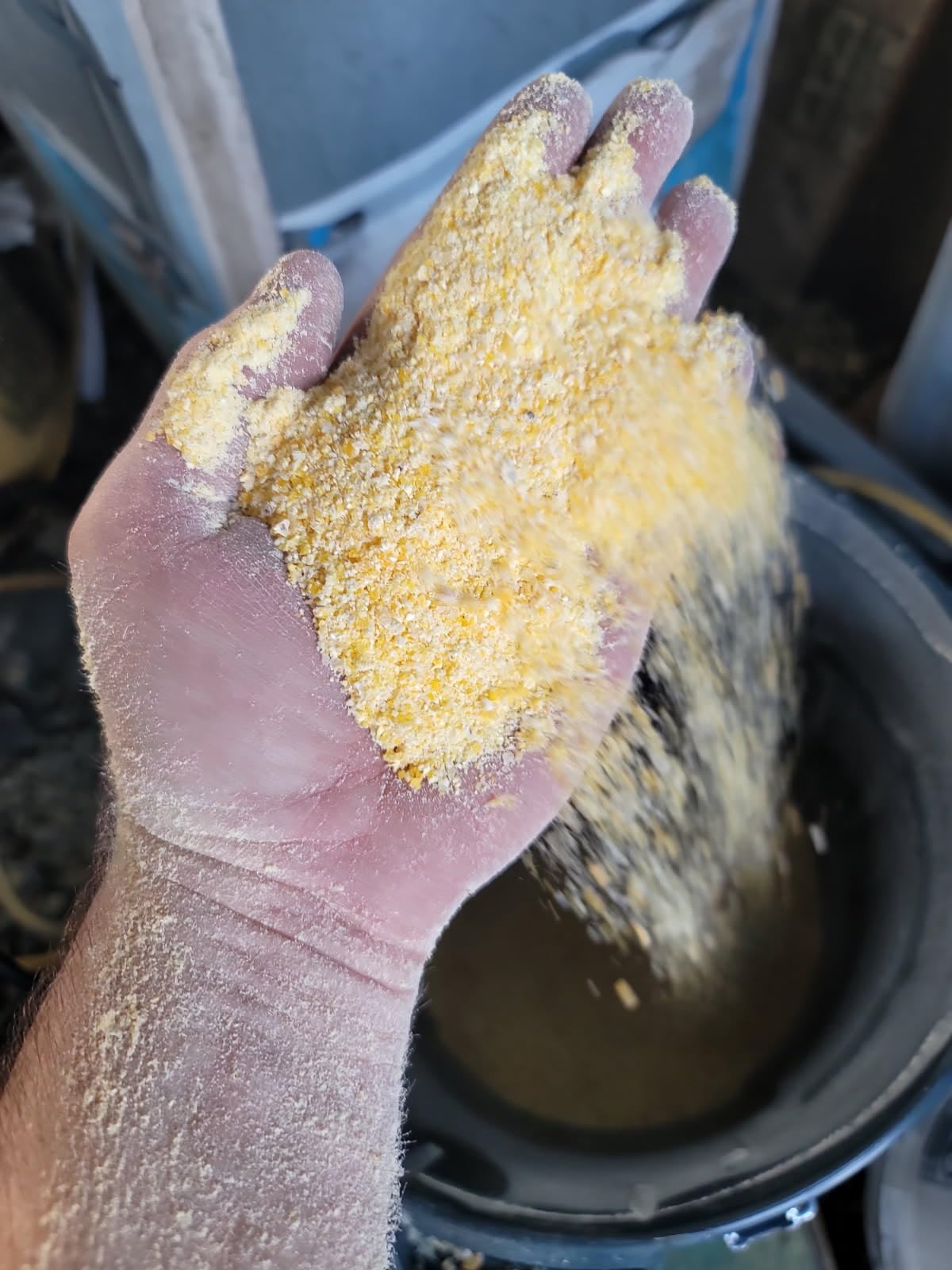 Grain Mill Corn Grinder, 1000w Electric Feed Ginder Mill Dust-Free Dry Cereals Grinder with Detachable Hopper & 5 Sieves for Wheat Corn Grain Spice Coffee Beans 7.9 Gallons (30L) customer photo 1