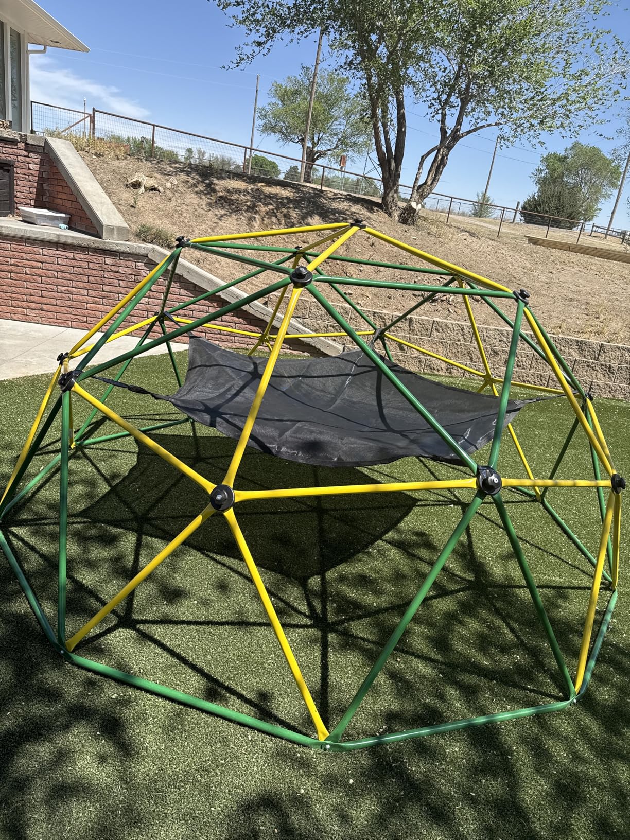 Amictoy Climbing Dome, 10FT Climber with Hammock & Swing, Jungle Gym Backyard for Kids, 2025 Upgraded Model Indoor Outdoor Toddler Play Equipment, Easy Assembly, Safety Certified customer photo 1