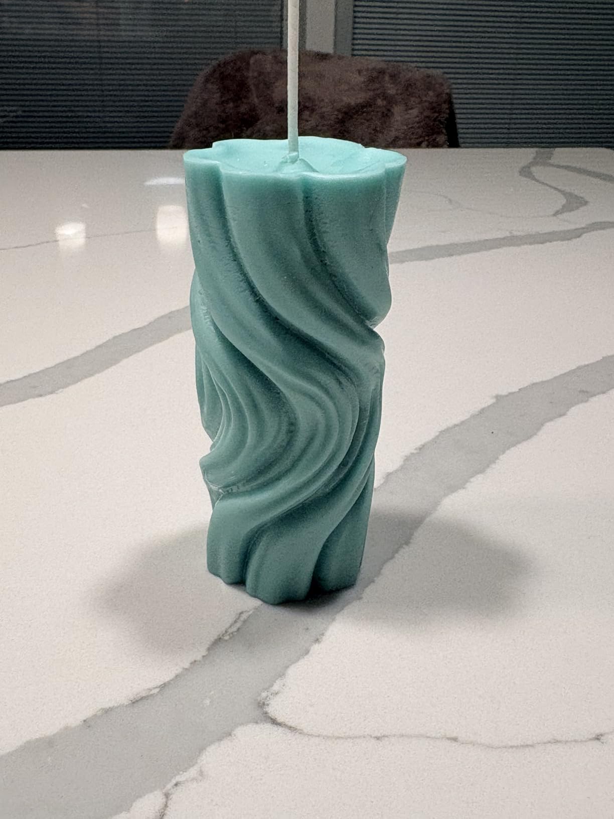 2 Pack Spiral Wave Resin Casting Molds - Silicone for 3D Animal Candle Making customer photo 2