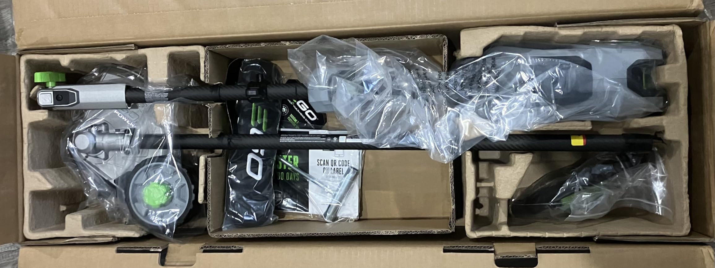 EGO Power+ ME0820 8-in Multi-Head Edger with Carbon Fiber Shaft and Power Head PH1420, Pairs Multi-Head System, Battery and Charger Not Included. customer photo 2
