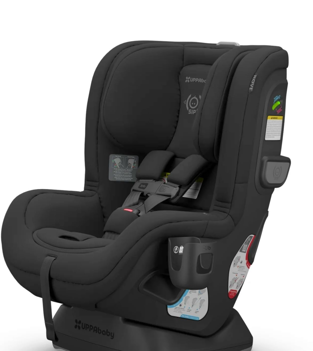 UPPAbaby Rove Convertible Car Seat - 2-in-1 Rear + Forward Facing - Quick + Secure 3-Step Install - Intuitive Safety Technology + Comfort Features - Cup Holder Included - Greyson (Grey Melange) customer photo 1