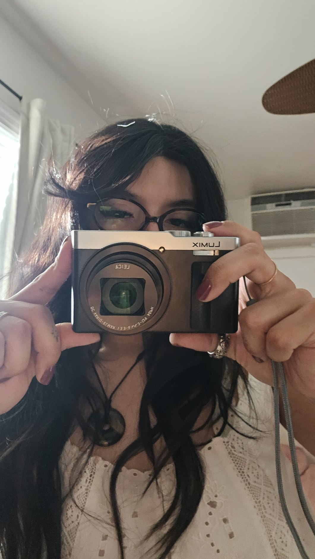LUMIX TZ/ZS99 Point and Shoot Camera, Compact Camera for Travel with 30x Zoom with 24-720mm Zoom Lens, and 4K Video/Photo, Great for Travel and Concerts, DC-TZ99 (White) customer photo 1