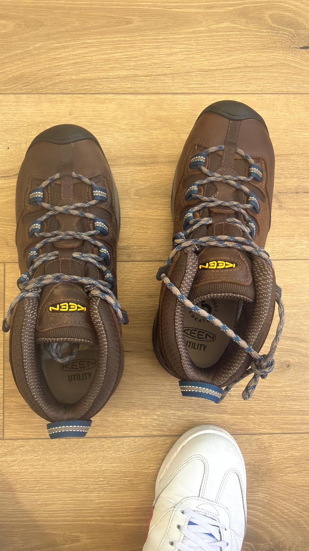 KEEN Utility Men's Detroit XT Mid Height Steel Toe Waterproof Work Boots customer photo 2