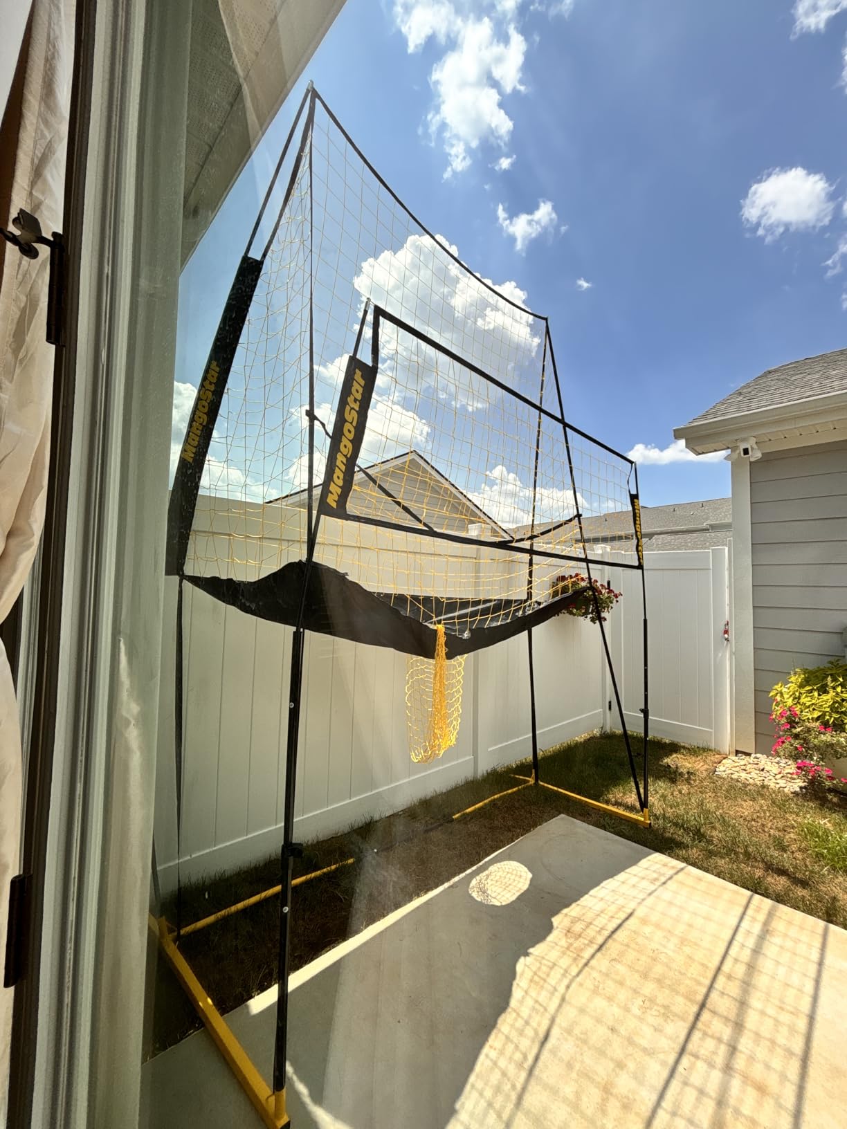 MangoStar Volleyball Training Equipment - Volleyball Net System with Freely Height-Adjustable customer photo 1
