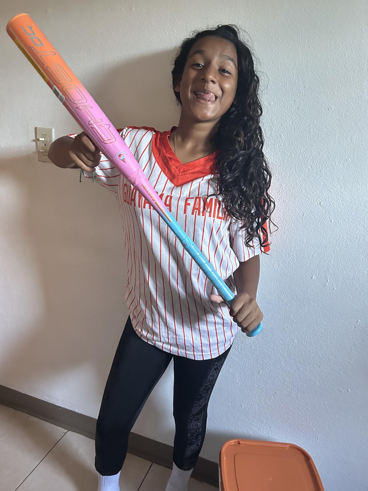 Easton | Ghost OG Double Barrel Fastpitch Softball Bat | Approved for All Fields | -11 / -10 / -9 / -8 Drop | 2 Pc. Composite customer photo 1