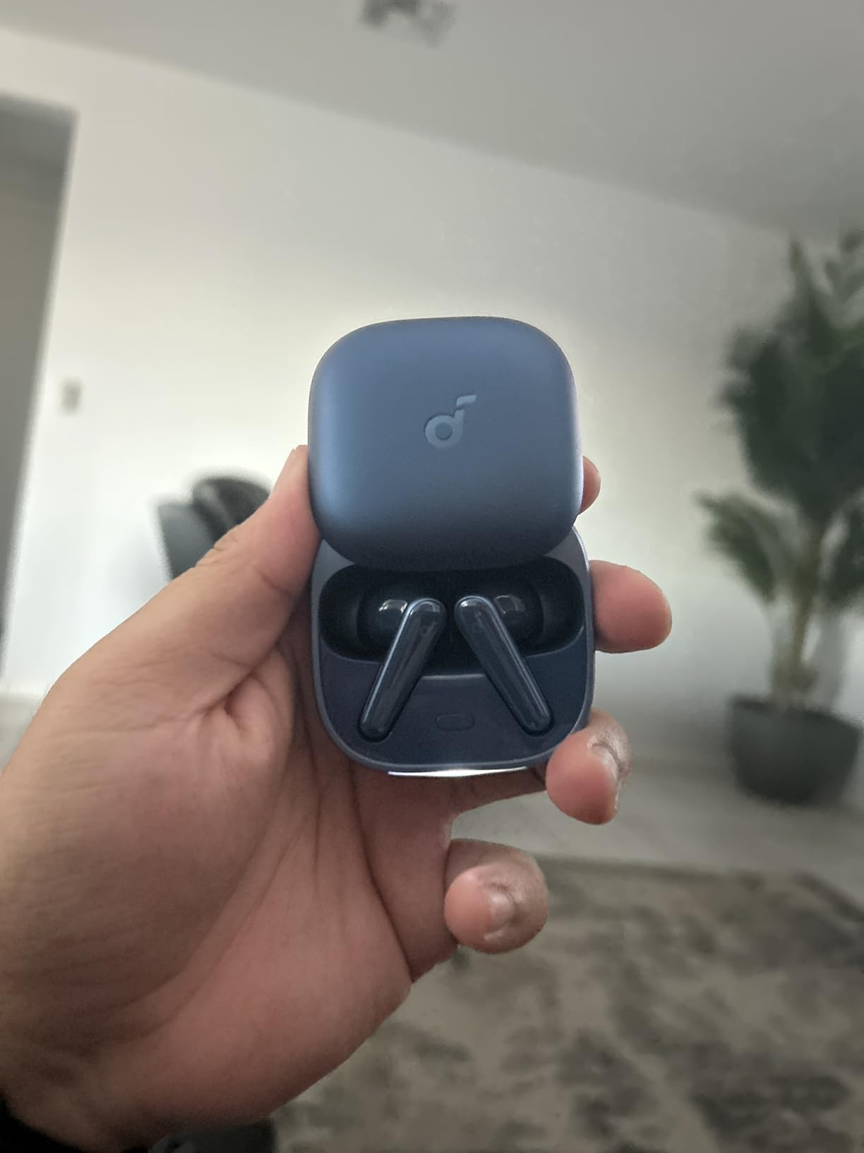 Soundcore Liberty 5 by Anker, Noise-Cancelling Wireless Earbuds, Stronger Voice Reduction, Real-Time Adaptive Noise Cancellation, Fast Charging, Dolby Audio, 6-Mic AI Clear Calls, Long Battery Life (Blue) customer photo 1