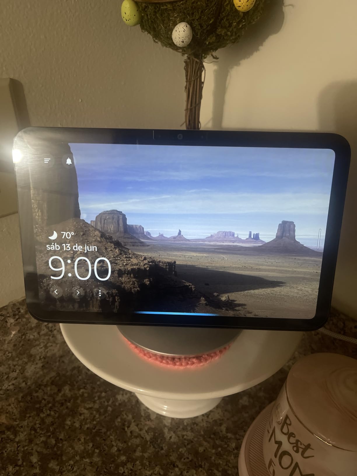 Amazon Adjustable Stand | Designed for Amazon Echo Show 8 & 11 (2025 releases, sold separately) | Graphite customer photo 2