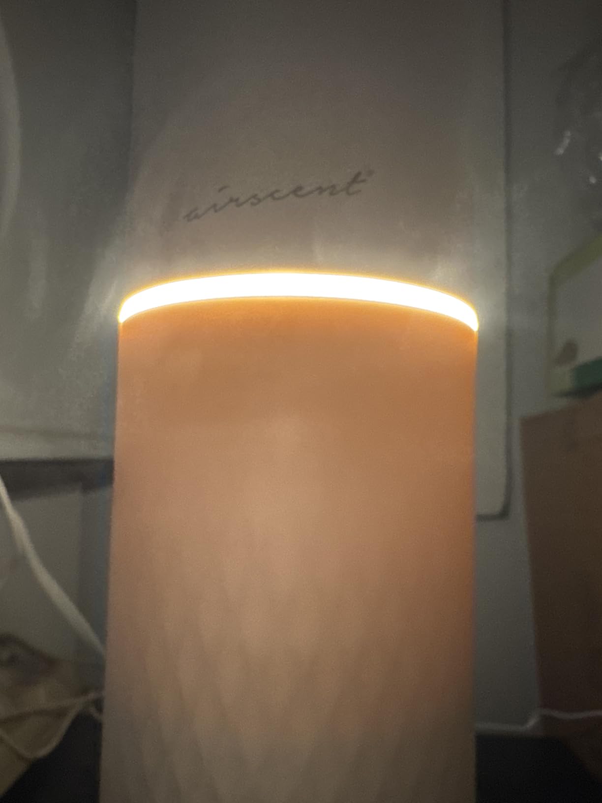 The AirScent Waterless Diffuser - Cold Air Scent Diffuser Oil Machine for Homes Offices Hotels and Spas - Aromatherapy Diffuser for Aesthetic Scenting - White - 4.05 Oz - Fragrance Oil Not Included customer photo 1