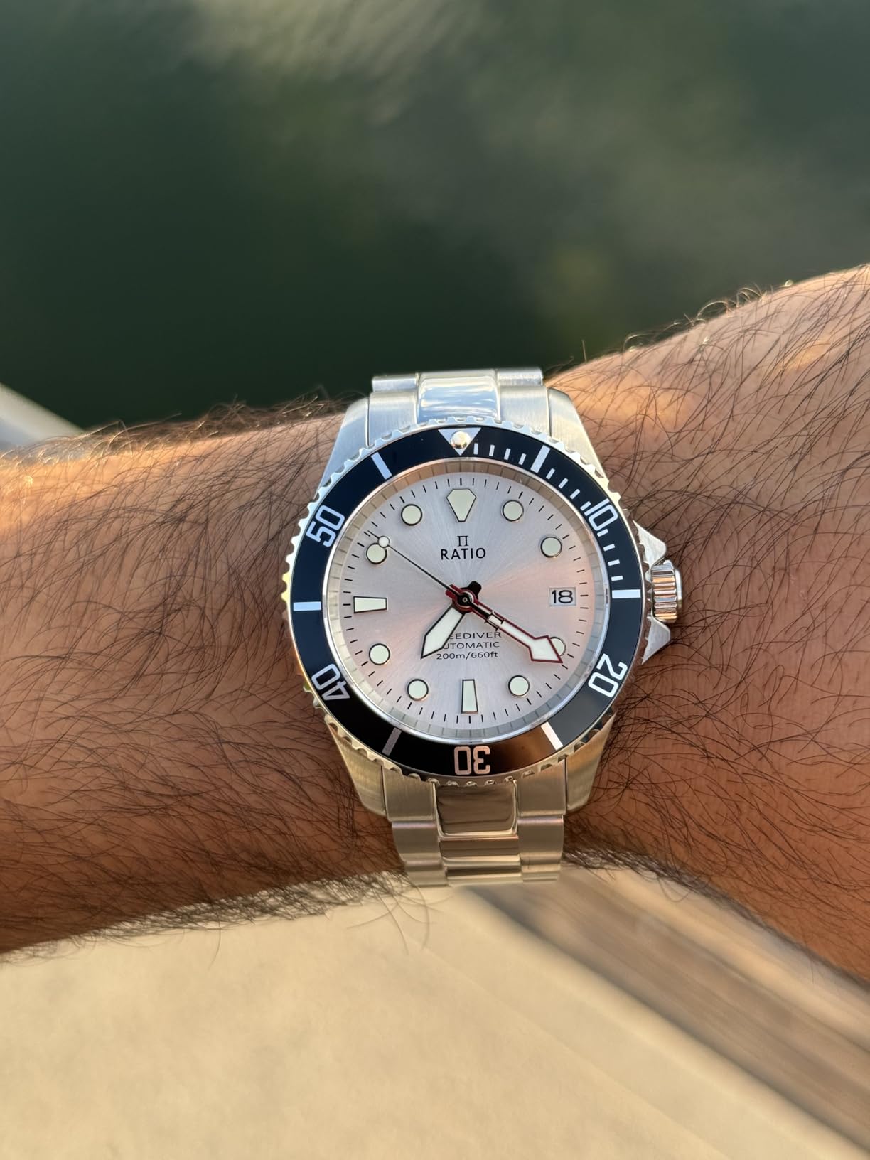 FreeDiver Sapphire Crystal Diver Watch Japanese Automatic Movement Dive Watch 200m Water Resistant customer photo 1