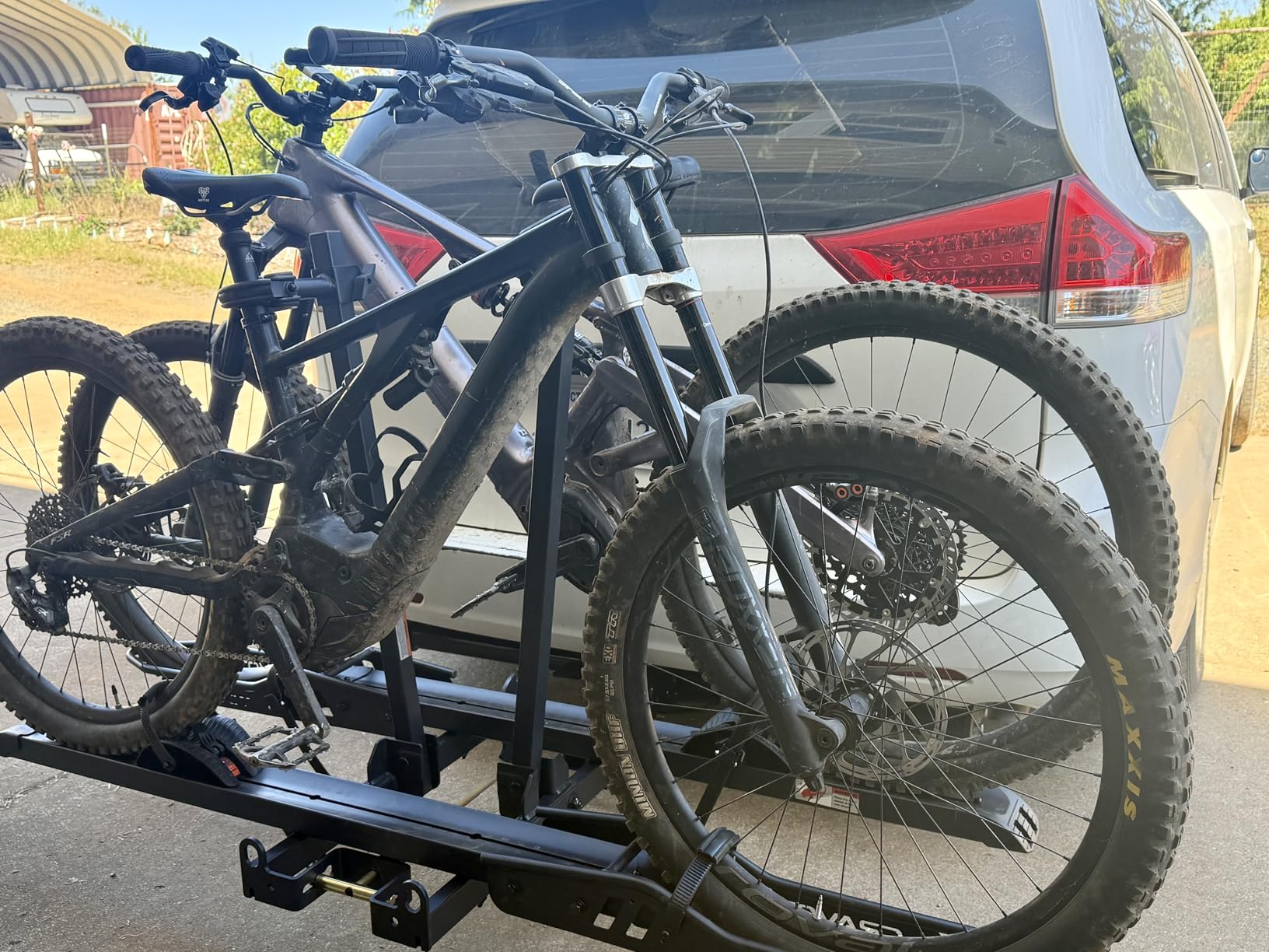 CRAVOT CyberRack S2 Ebike Rack, 300 lbs Capacity Foldable Bike Racks for Tow Hitch customer photo 1