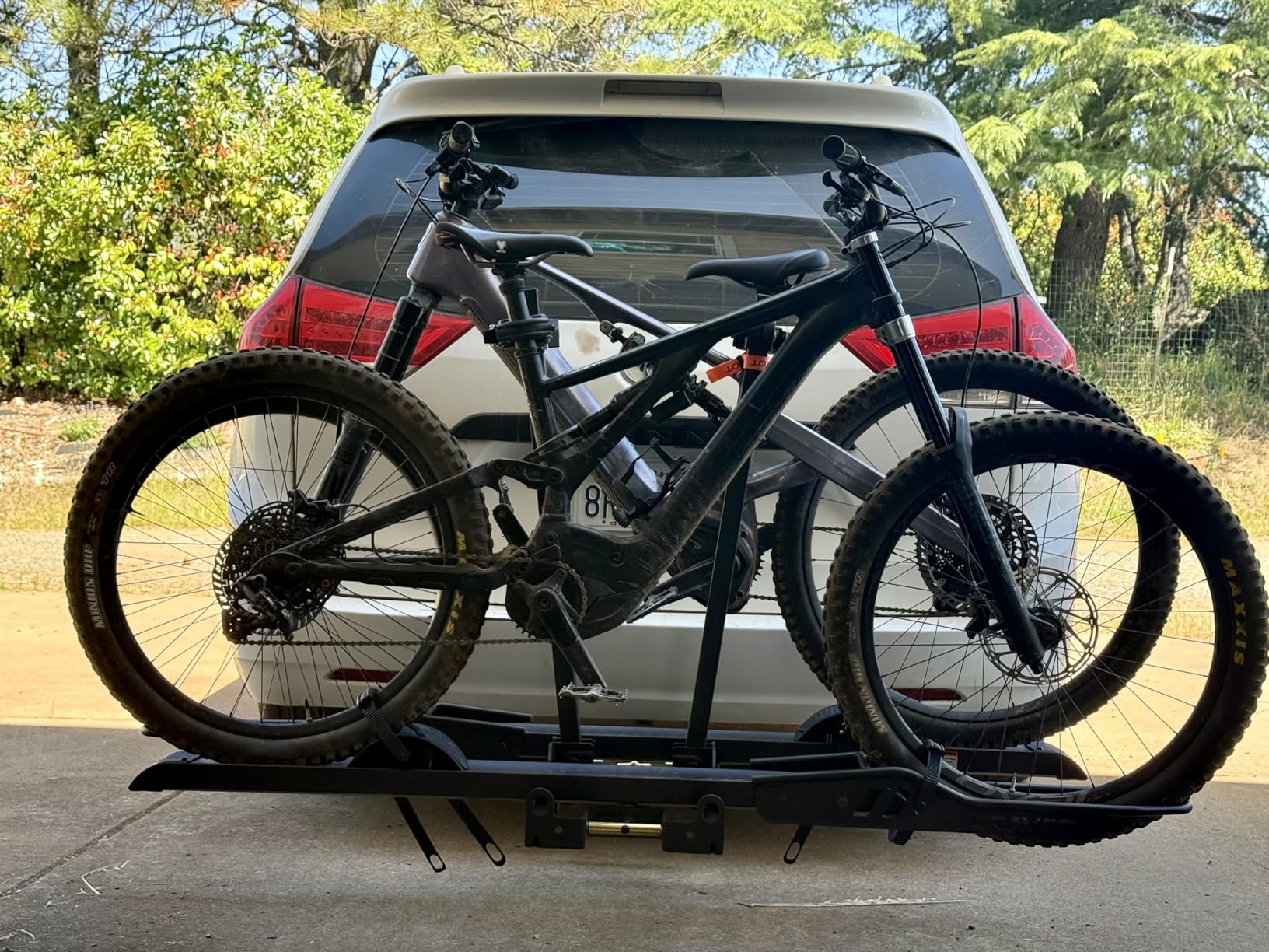 CRAVOT CyberRack S2 Ebike Rack, 300 lbs Capacity Foldable Bike Racks for Tow Hitch customer photo 2